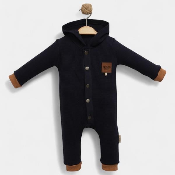 NECİXS ZİMBABVE KAPÜŞONLU ERKEK BEBEK TULUM