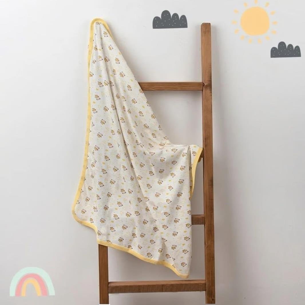 Newworld Bebek Ayıcıklı Penye Battaniye 80*90 cm