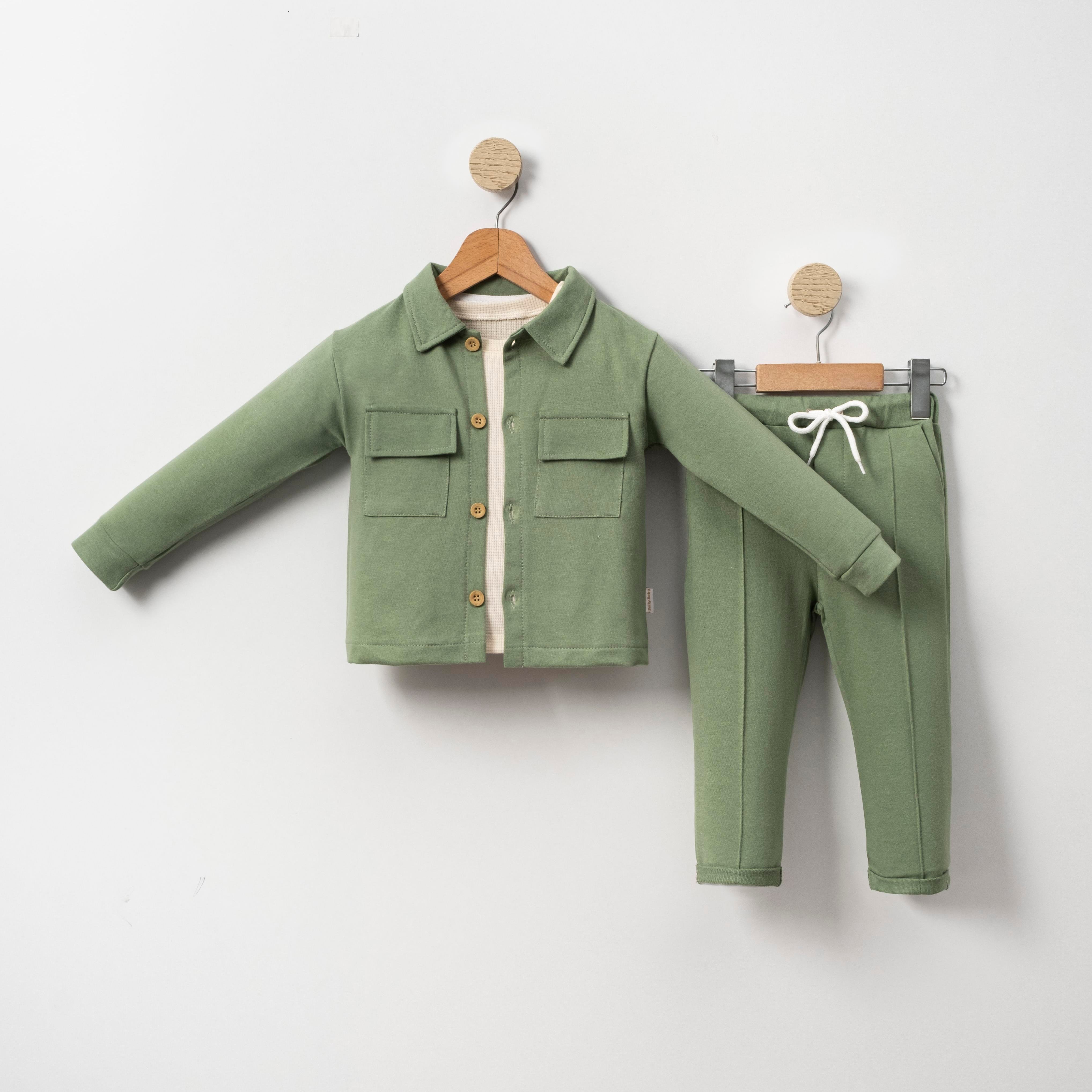 Nonika Erkek Bebek Üçlü Takım