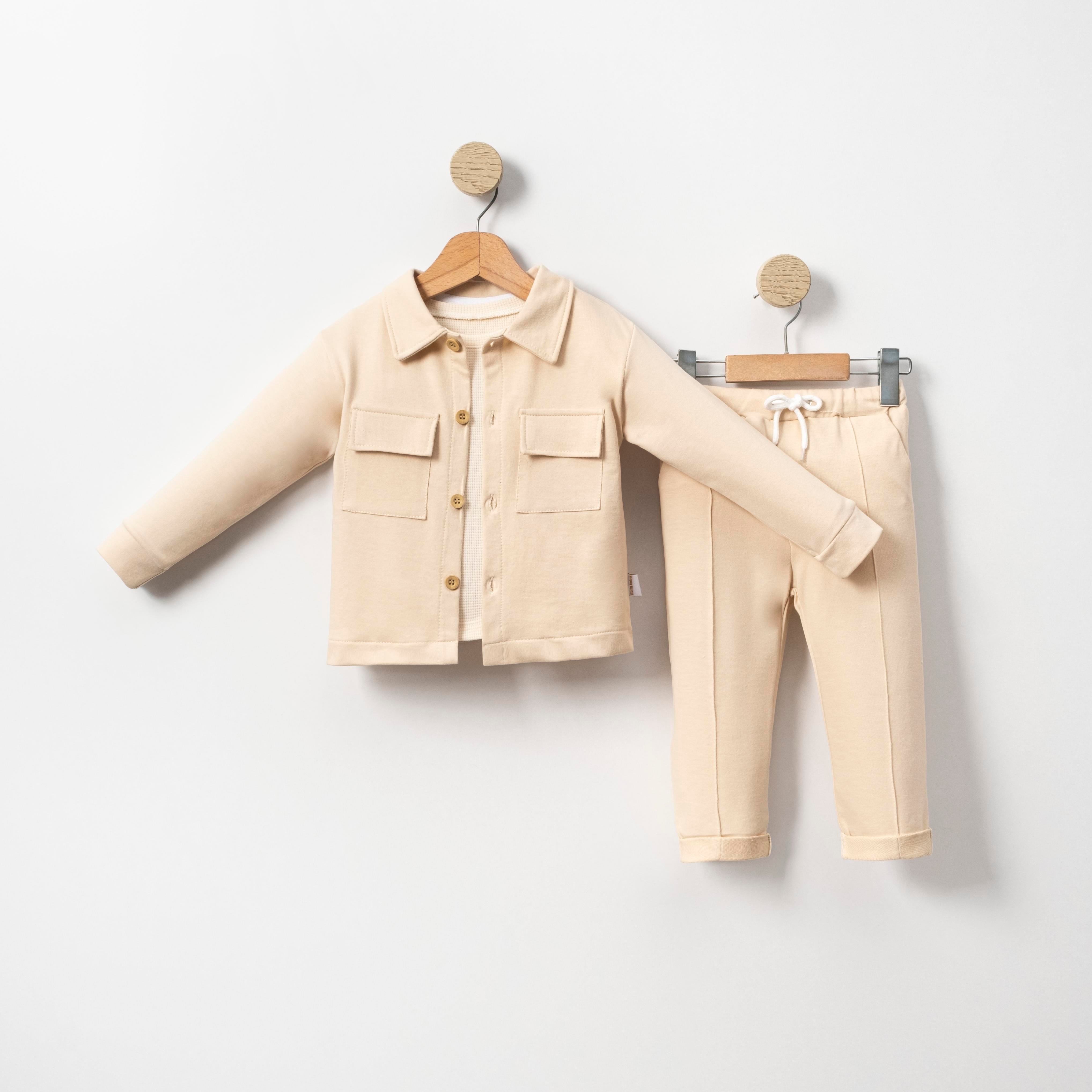 Nonika Erkek Bebek Üçlü Takım