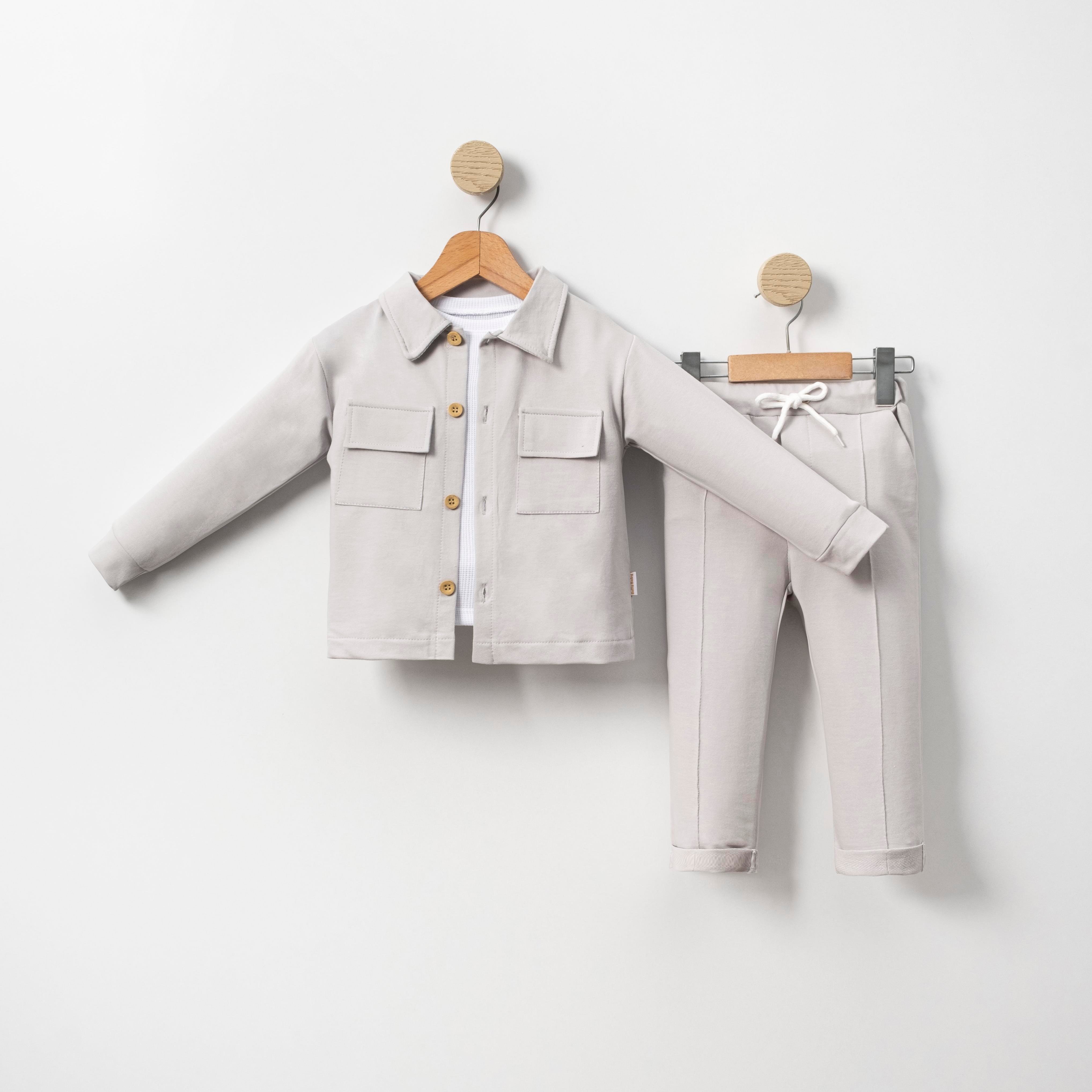 Nonika Erkek Bebek Üçlü Takım