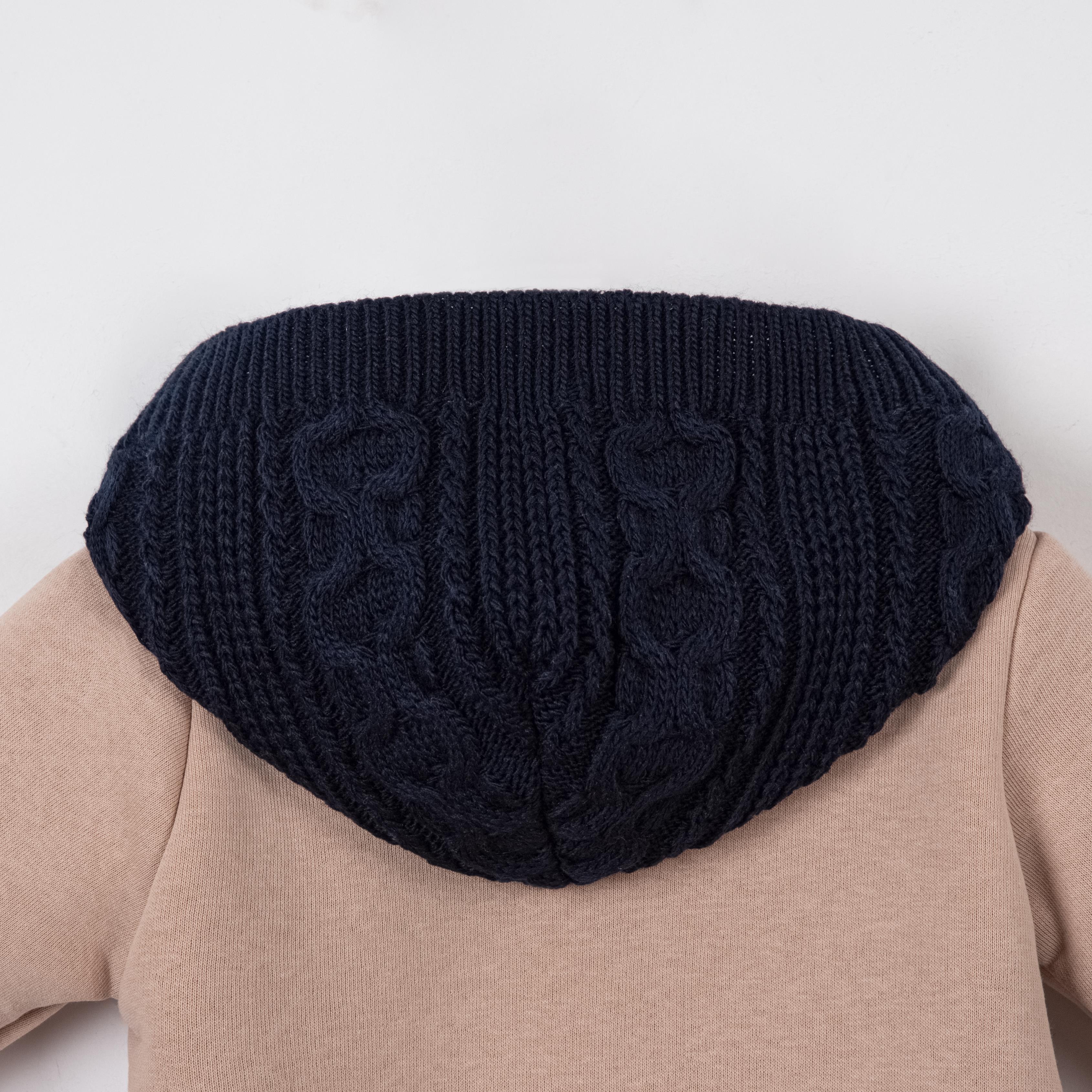 N'S Baby Erkek Bebek Kapüşonlu Tulum