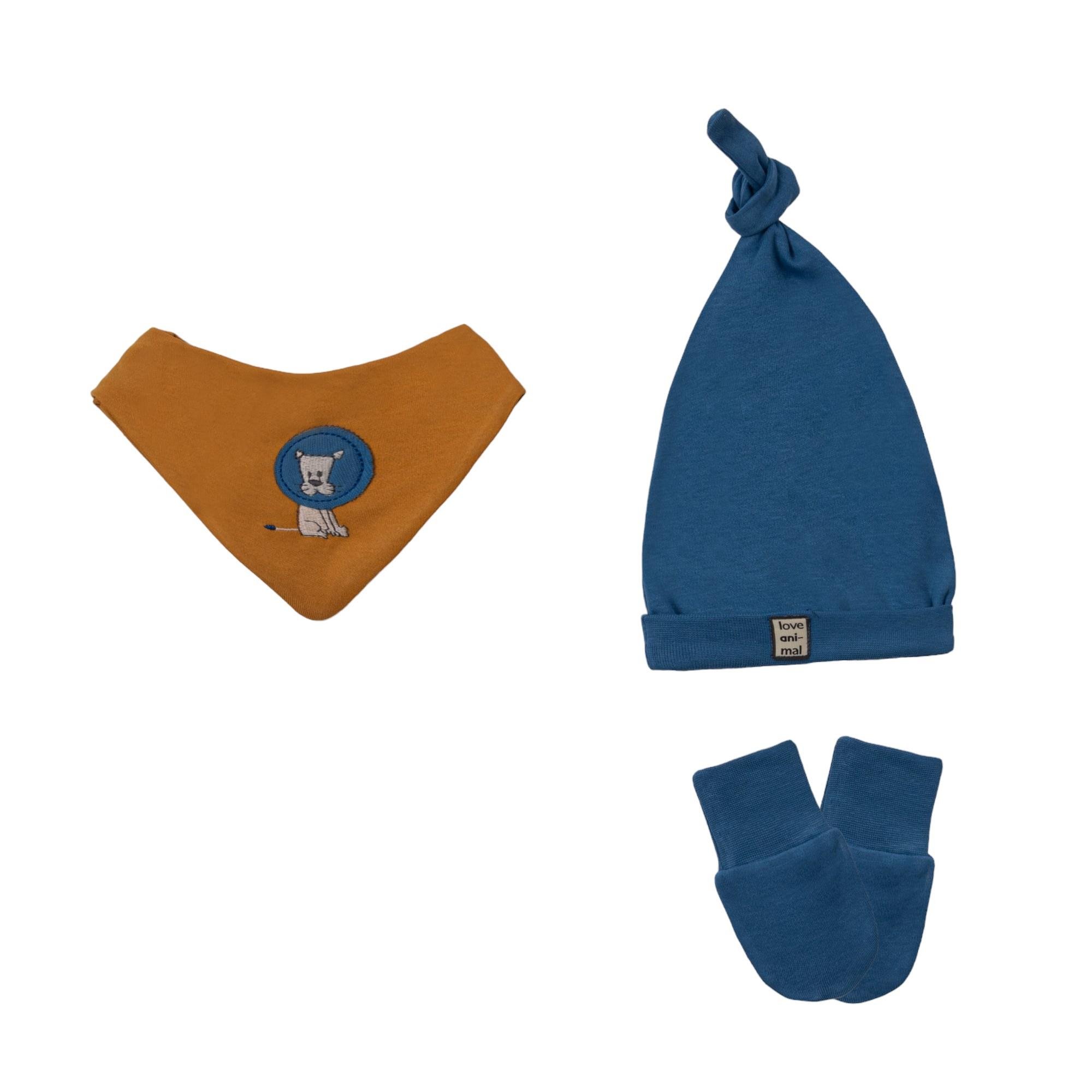 Painted Erkek Bebek Hastane Çıkışı Beşli Set