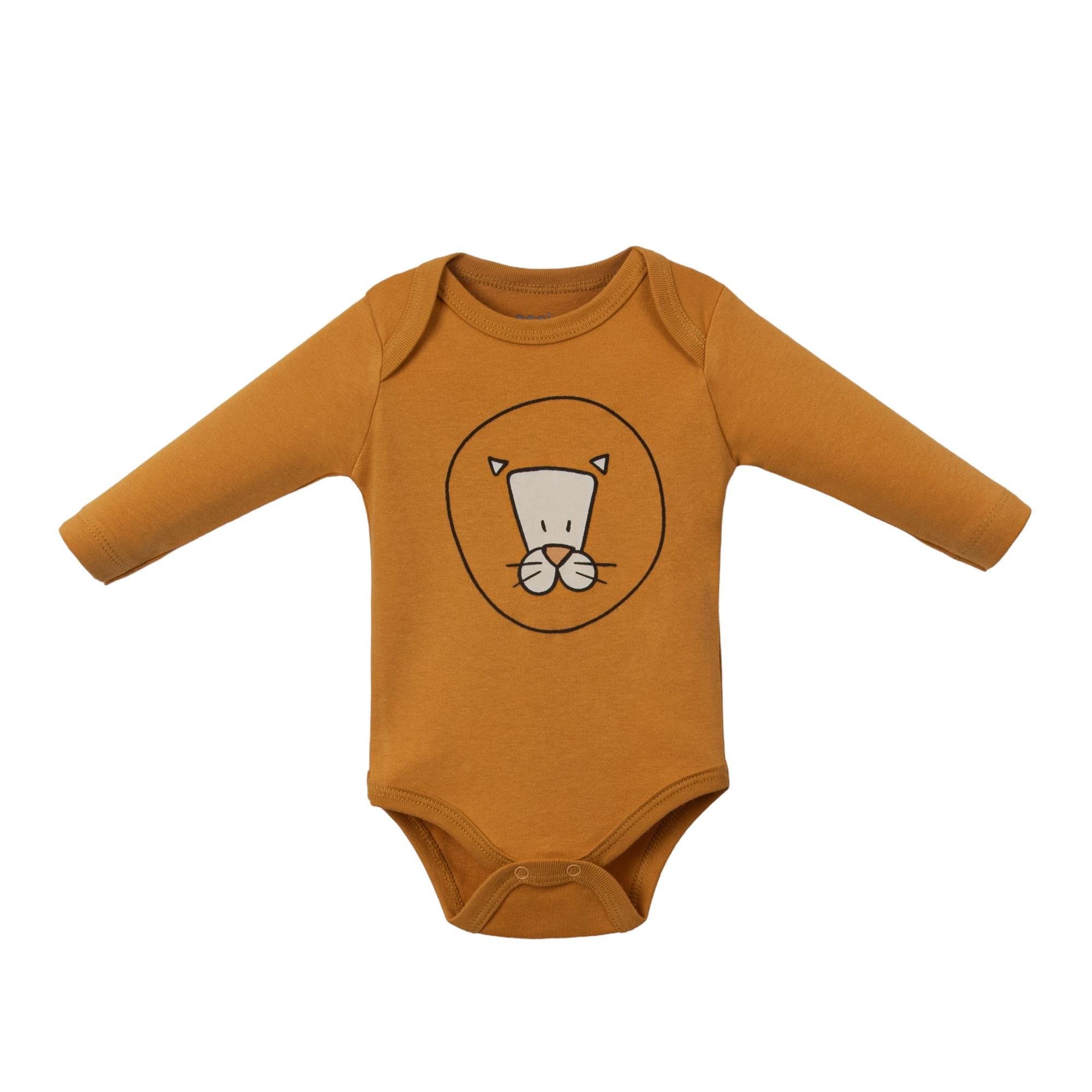 Painted Erkek Bebek Üçlü Body