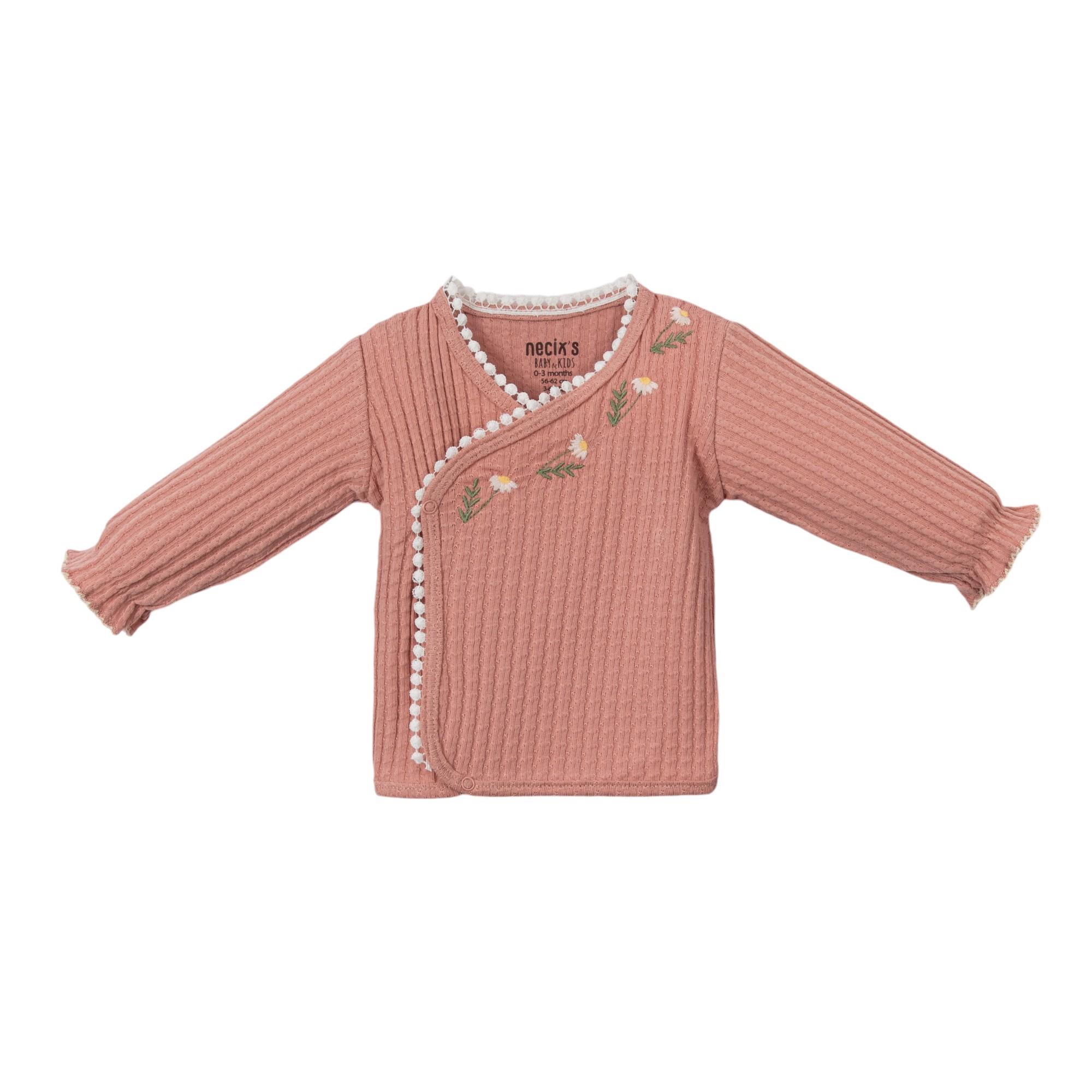 Papatya Kız Bebek Hastane Çıkışı Beşli Set