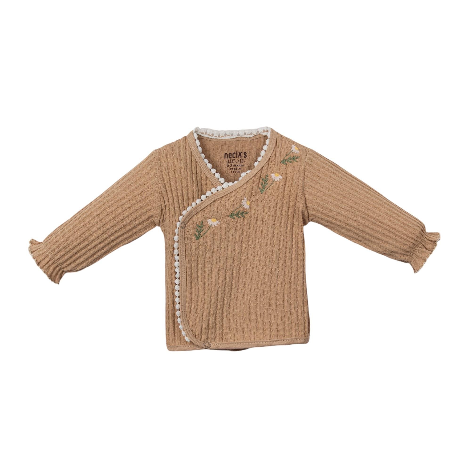 Papatya Kız Bebek Hastane Çıkışı Beşli Set