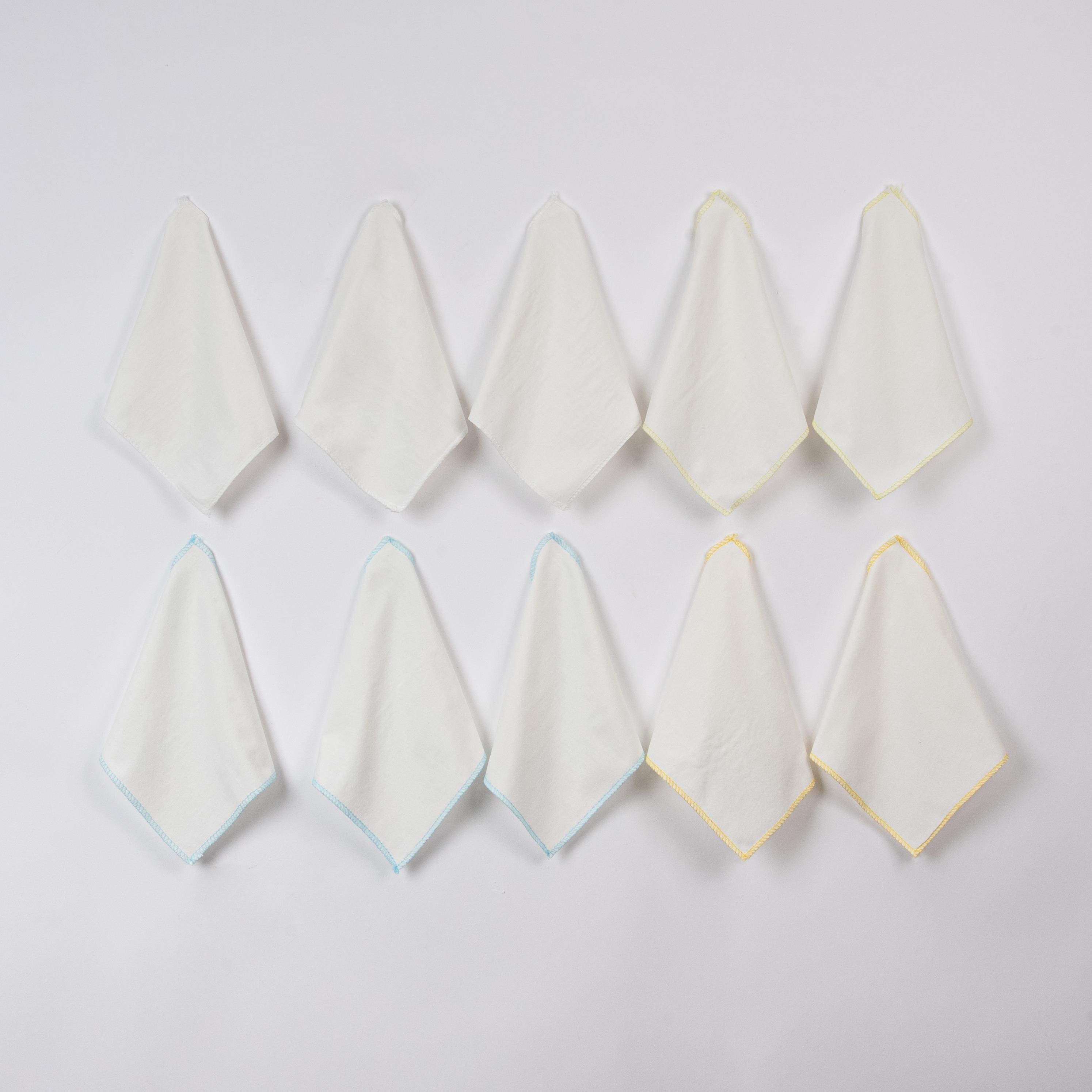 Penye Ağız Mendili 10 Adet 20*20 cm