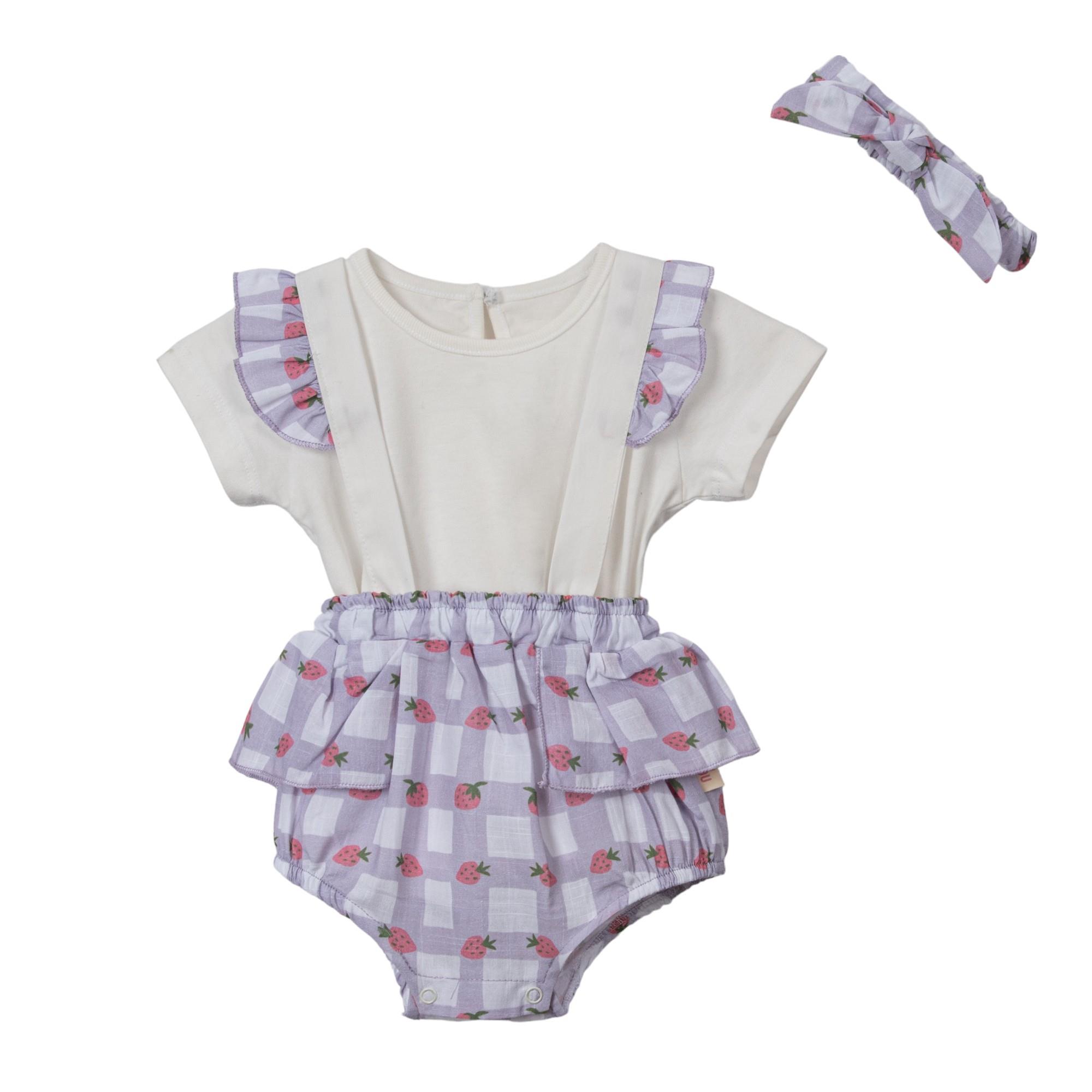 Salamo Kız Bebek Bodyli Takım