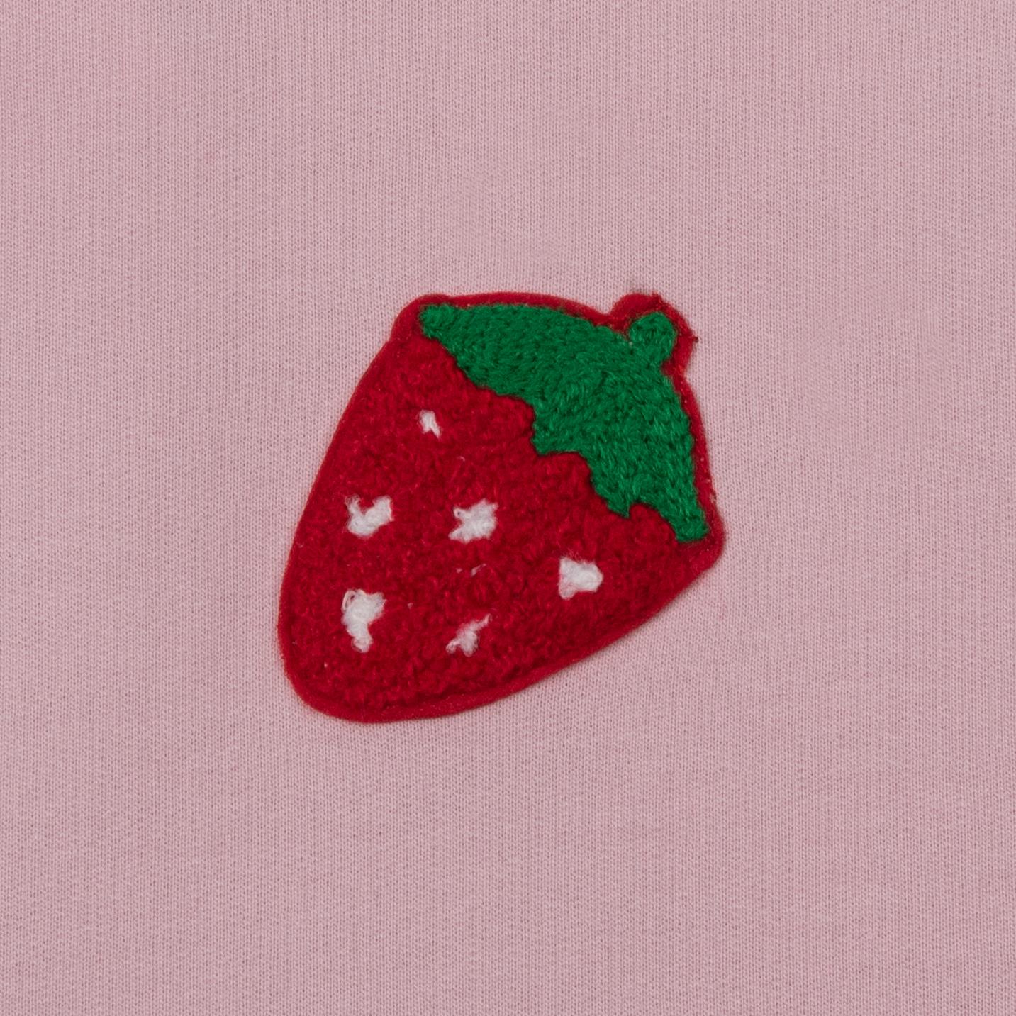 Santa Cruz Çilek Temalı Kız Bebek Elbise