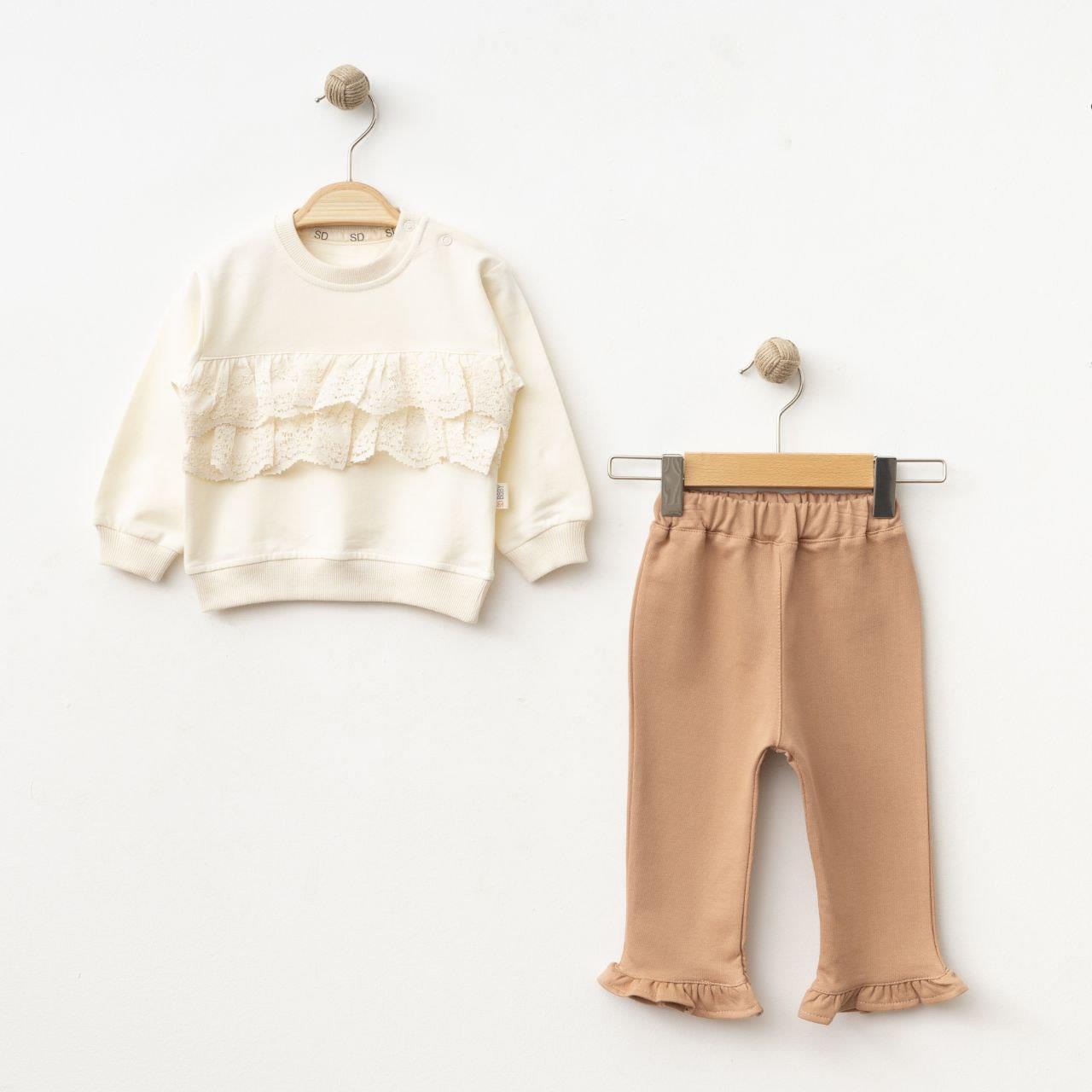 SD BABY DANTELLİ 2 Lİ TAKIM 6-24 AY