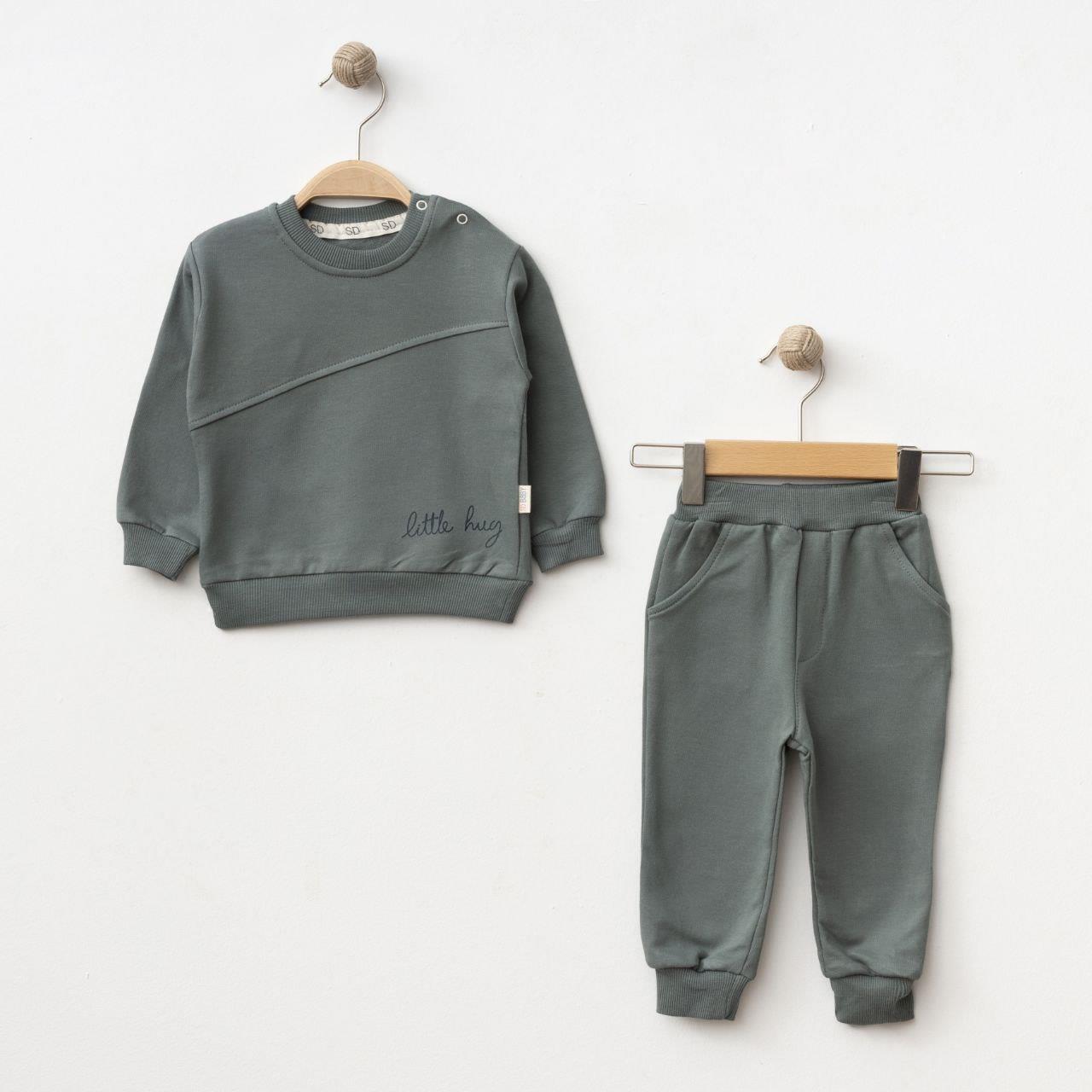 SD BABY LİTTLE HUG BASKILI TAKIM 6-24 AY