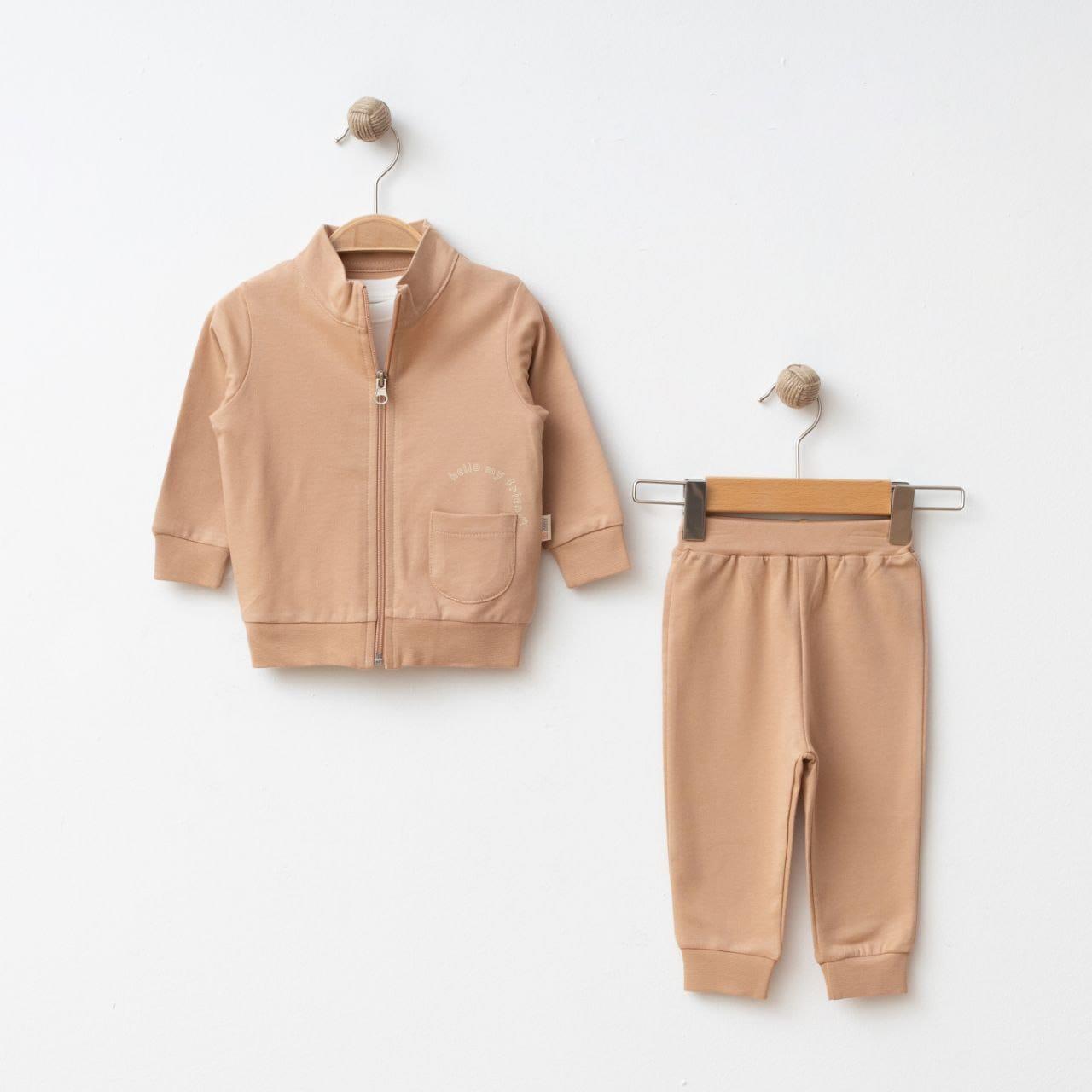 SD BEBE HELLO MY BASKILI  ERKEK BEBEK 3 LÜ TAKIM