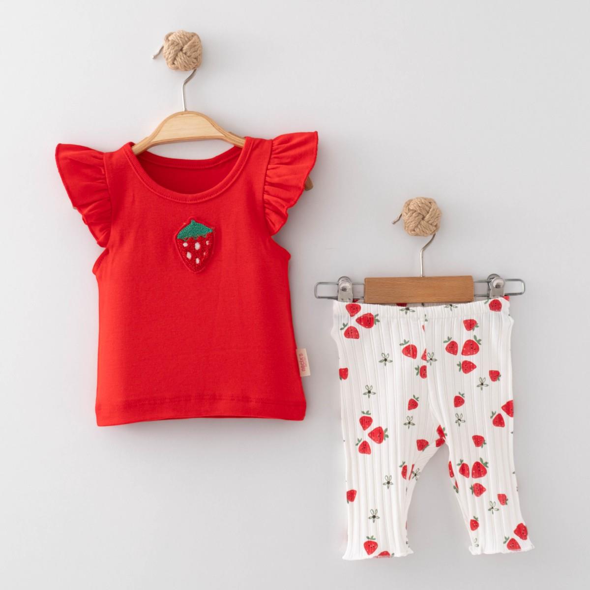 STRAWBERRY 2Lİ TAKIM 6-24 AY