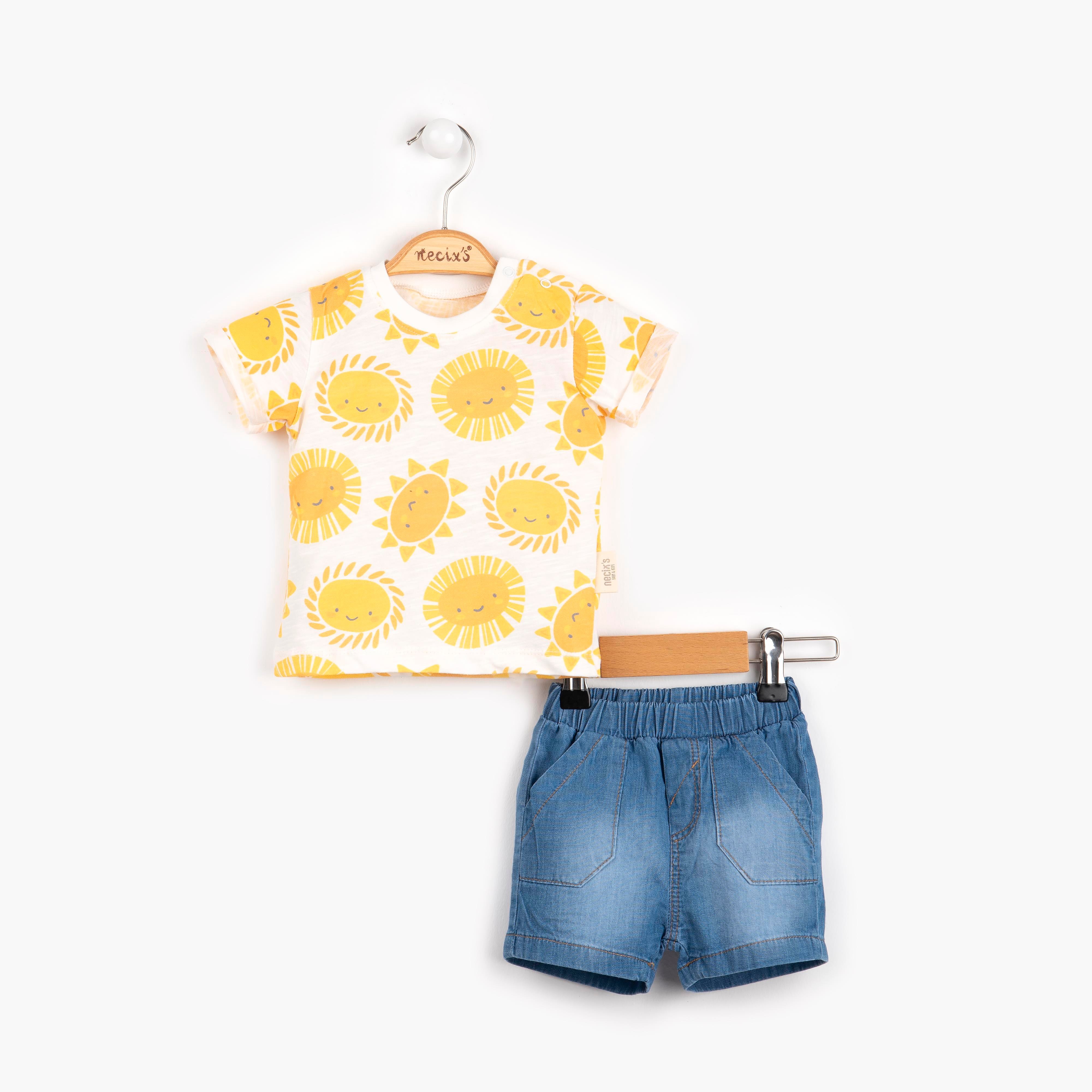 SUN FİGÜRLÜ İKİLİ TAKIM ERKEK