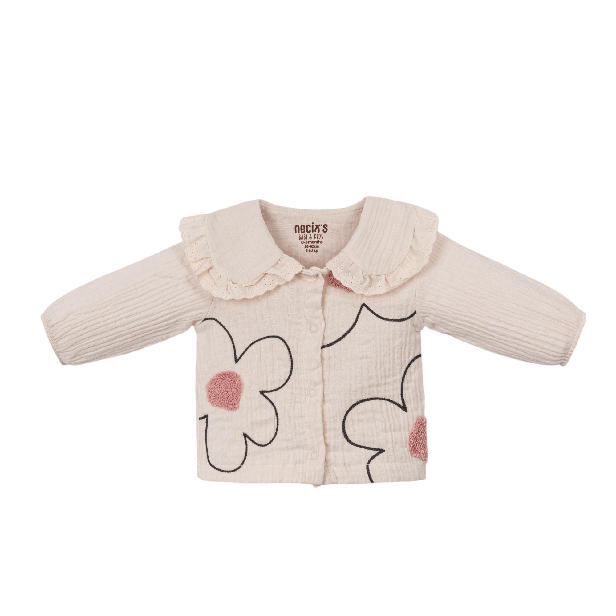 Süzene Çiçek Kız Bebek Hastane Çıkışı Beşli Set