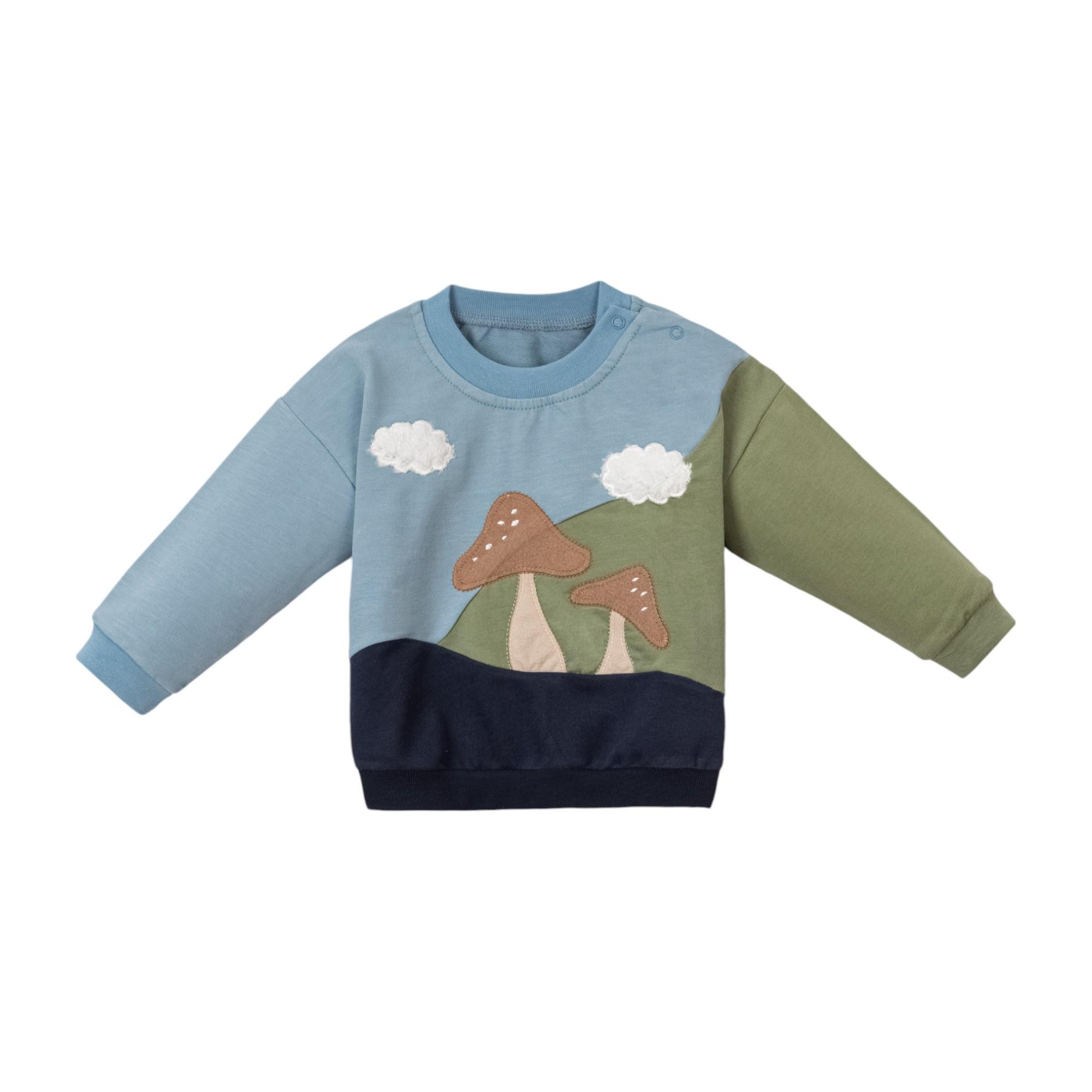 Tai Mantar Temalı Erkek Bebek İkili Takım