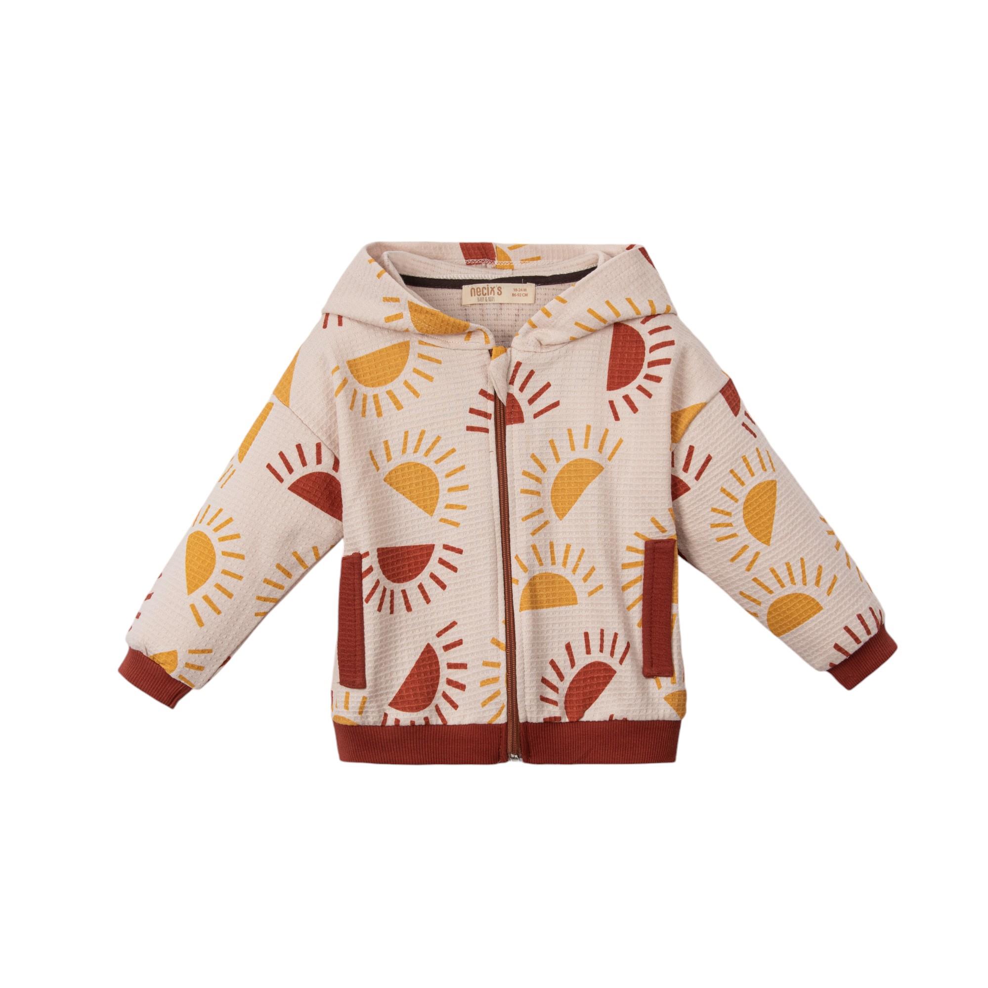 Tarbela Kapüşonlu Erkek Bebek Üçlü Takım