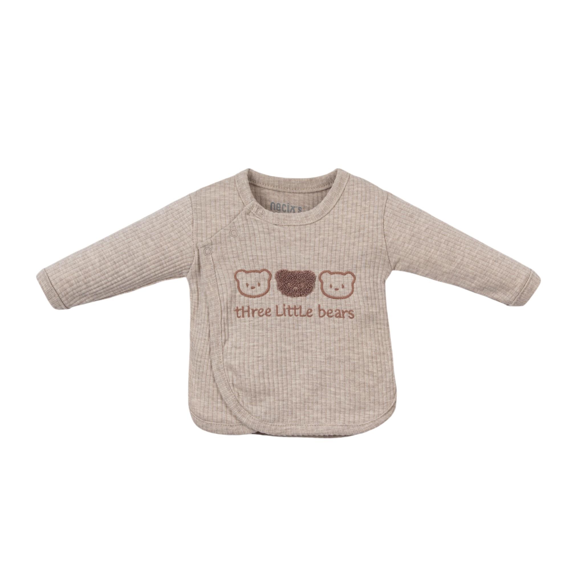 Three Little Bear Erkek Bebek Hastane Çıkışı Beşli Set