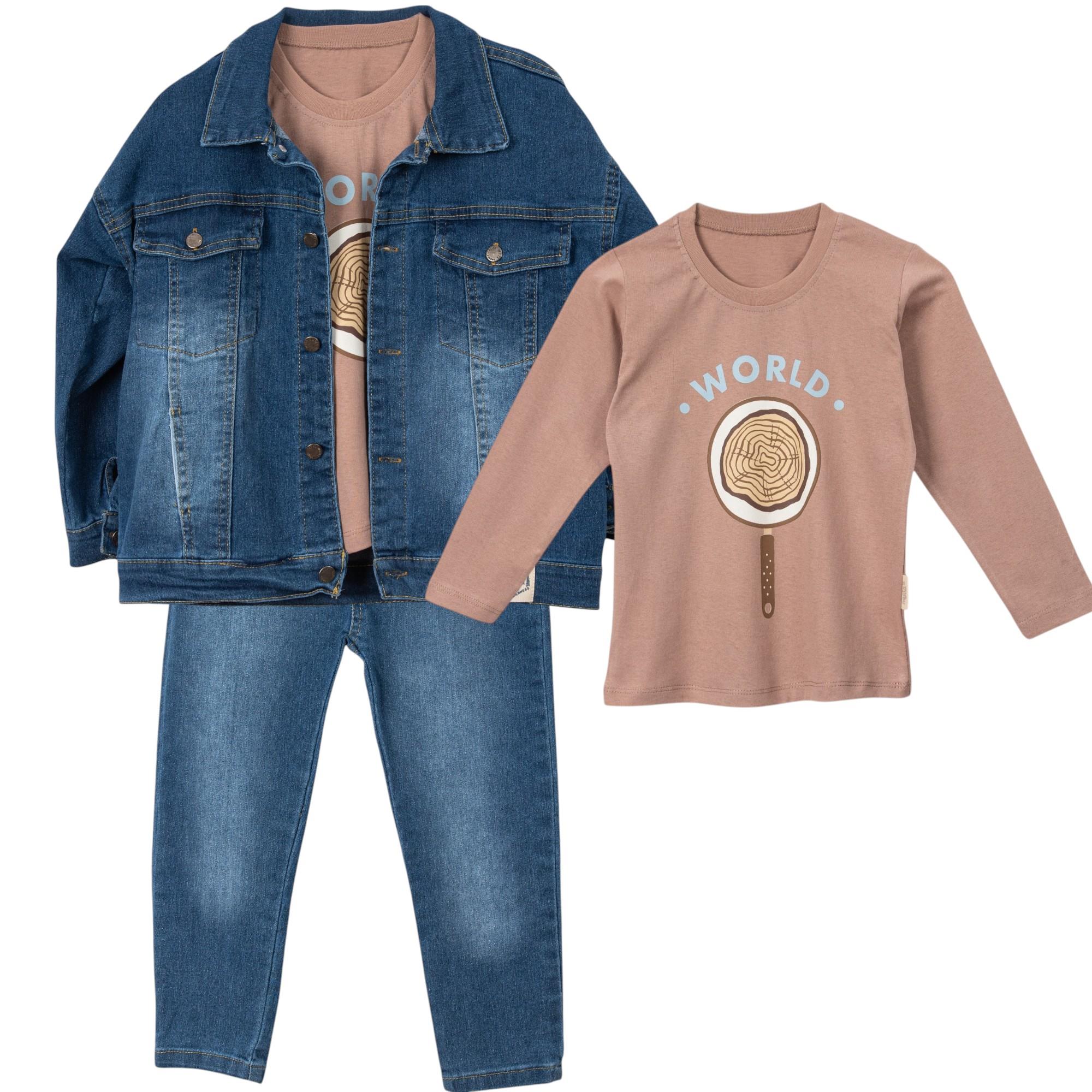 Tog Erkek Çocuk Üçlü Kot Takım