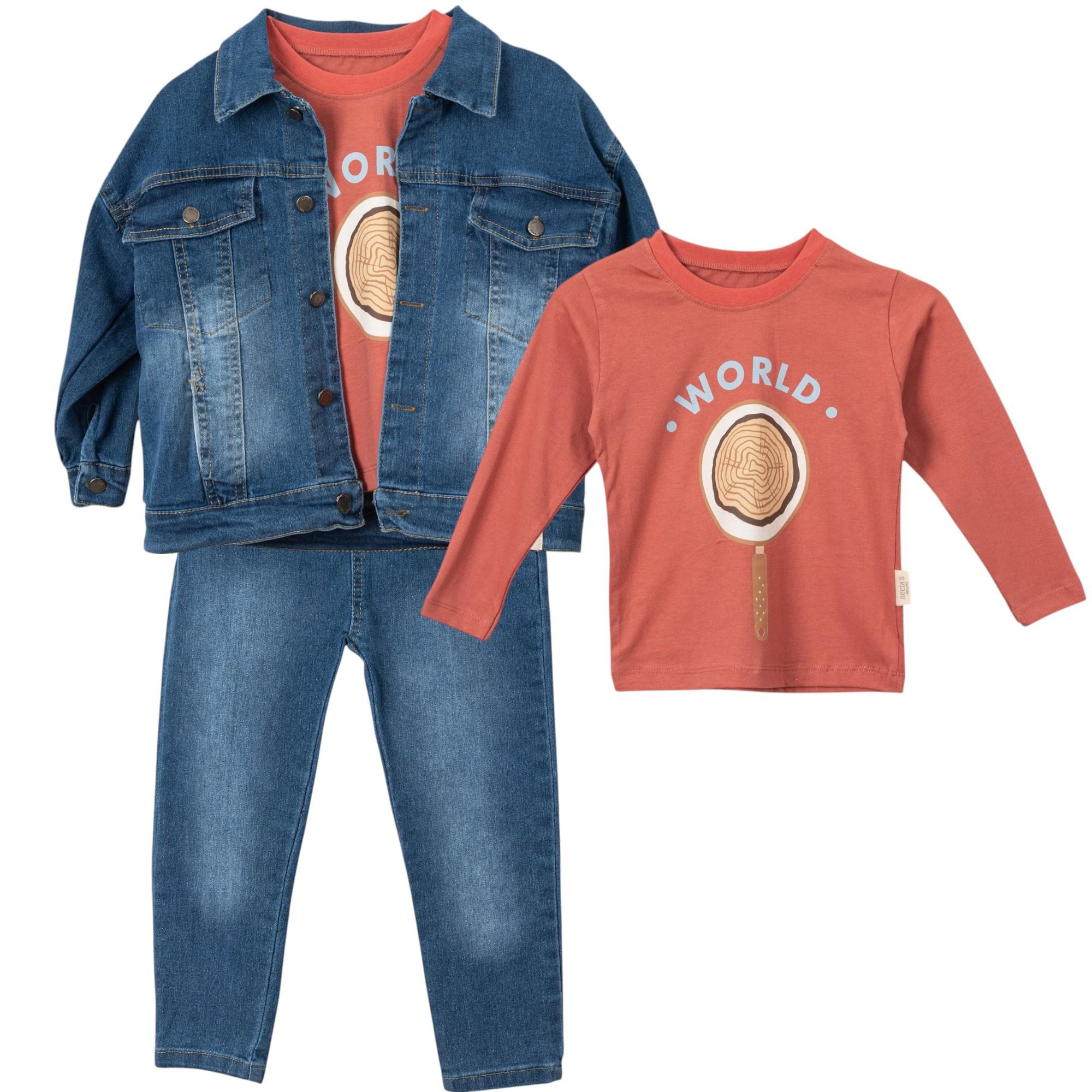 Tog Erkek Çocuk Üçlü Kot Takım