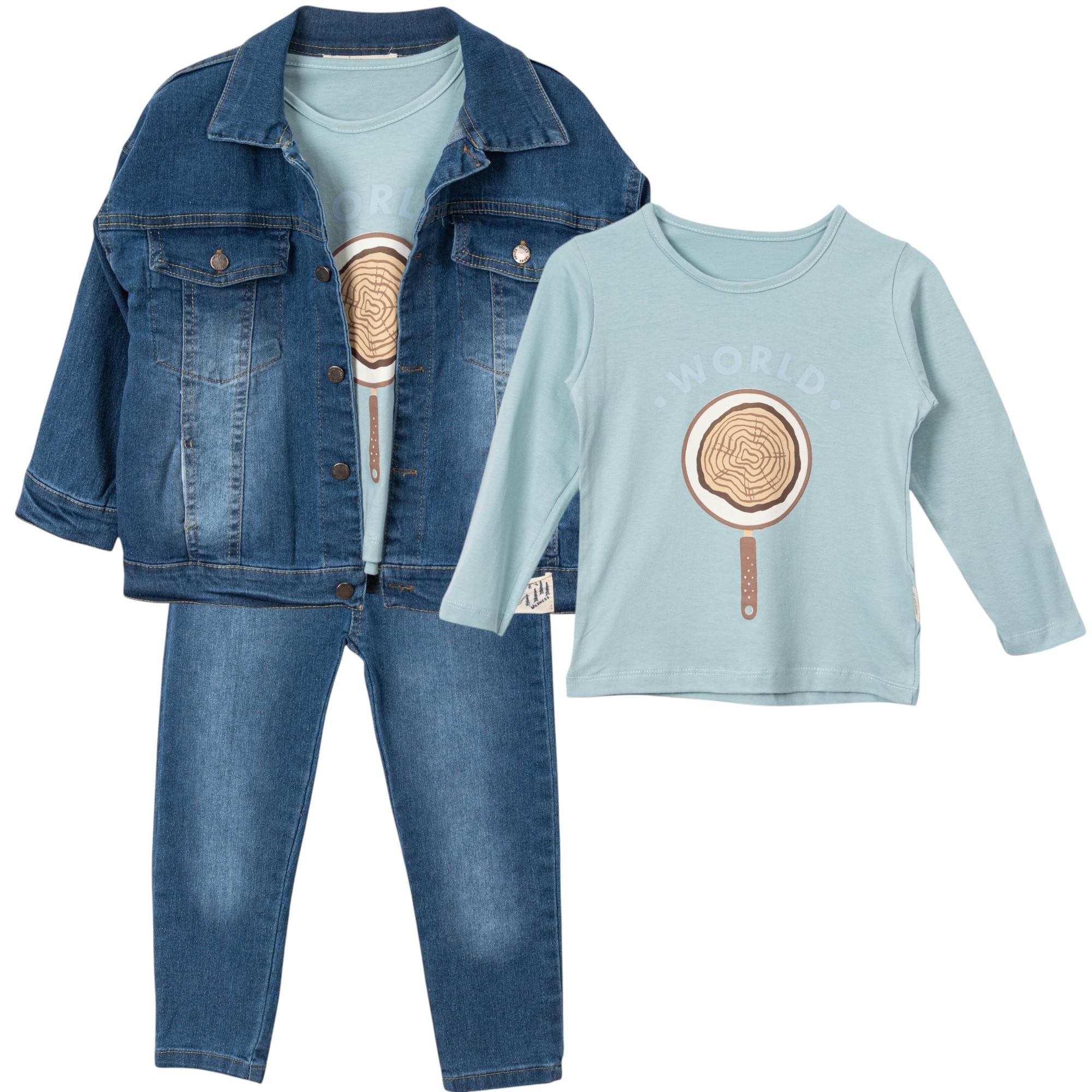 Tog Erkek Çocuk Üçlü Kot Takım