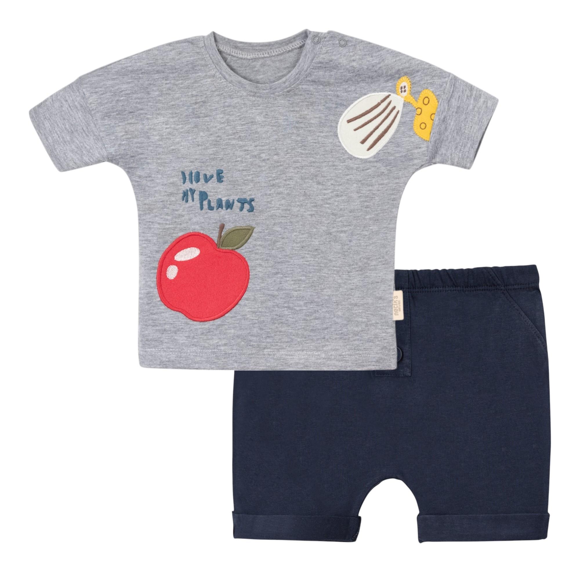 Tomato Figürlü Erkek Bebek İkili Takım