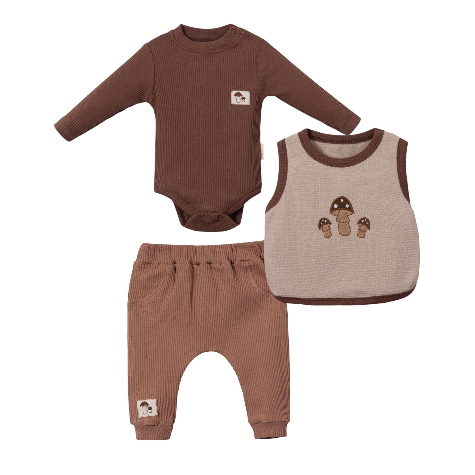 Vardo Mantar Erkek Bebek Üçlü Takım