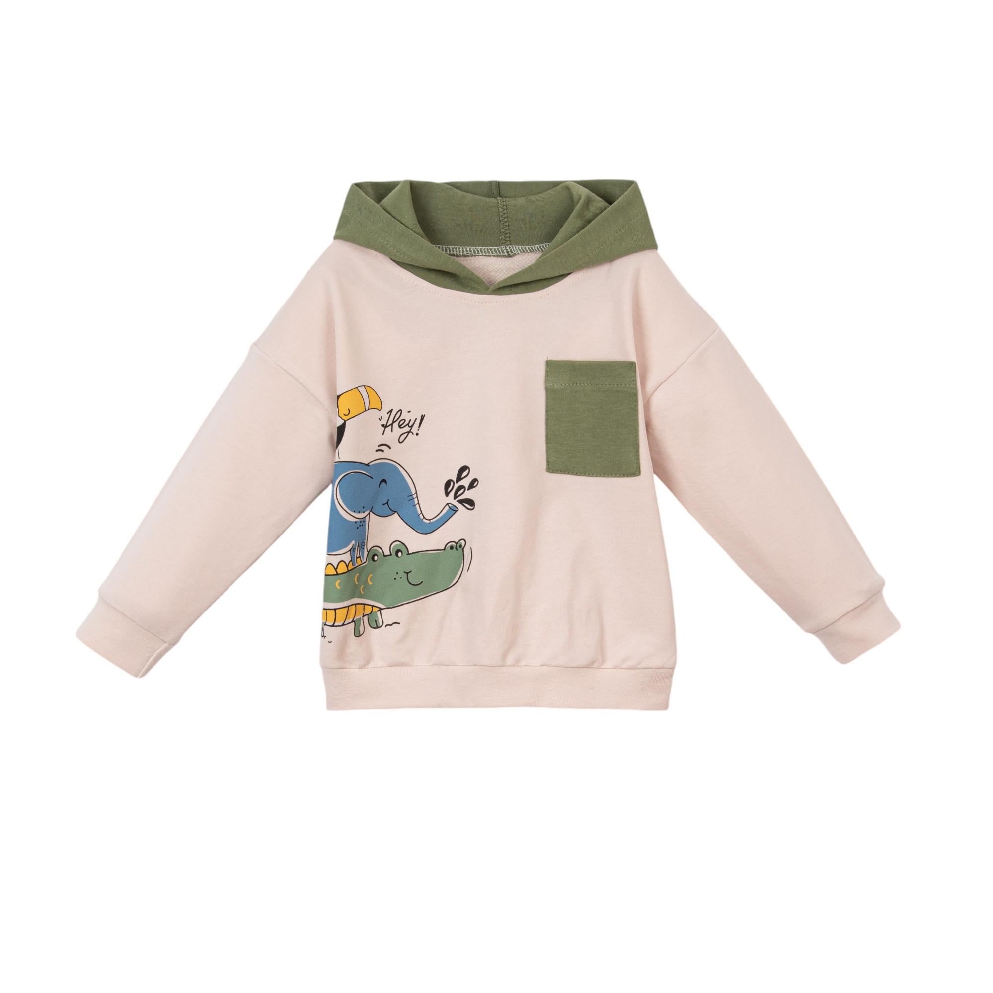 Velas Yağmurluklu Erkek Bebek Üçlü Takım