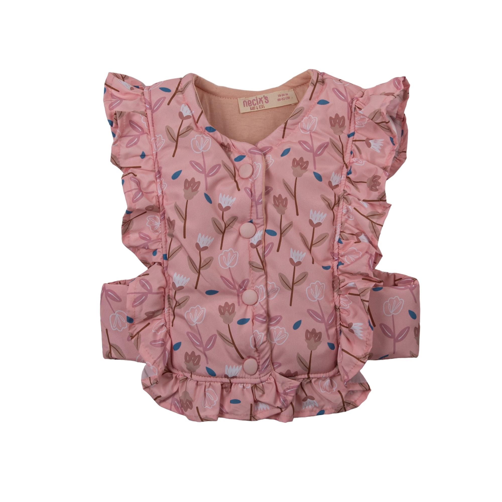 Venedik Şişme Yelekli Kız Bebek Üçlü Takım