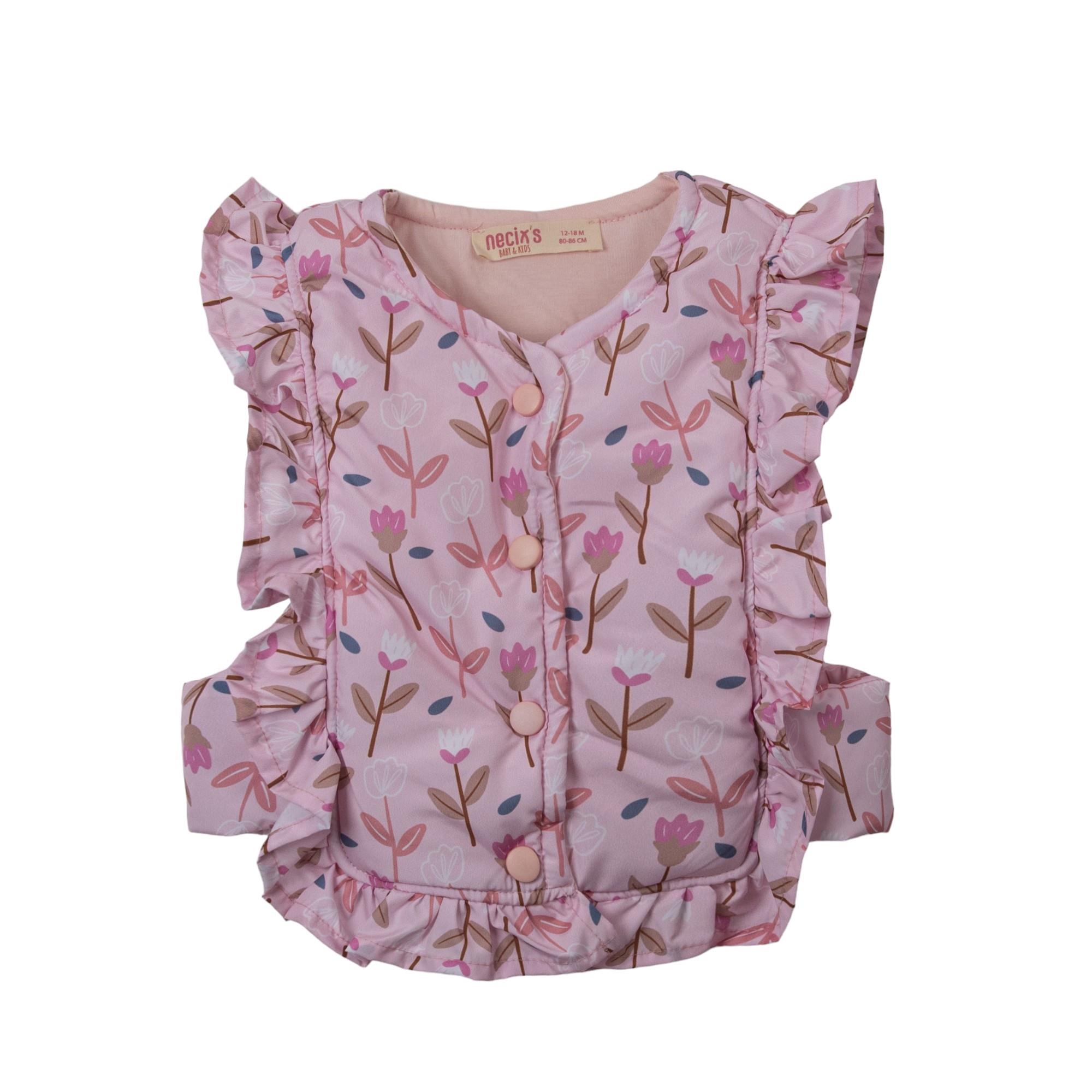 Venedik Şişme Yelekli Kız Bebek Üçlü Takım