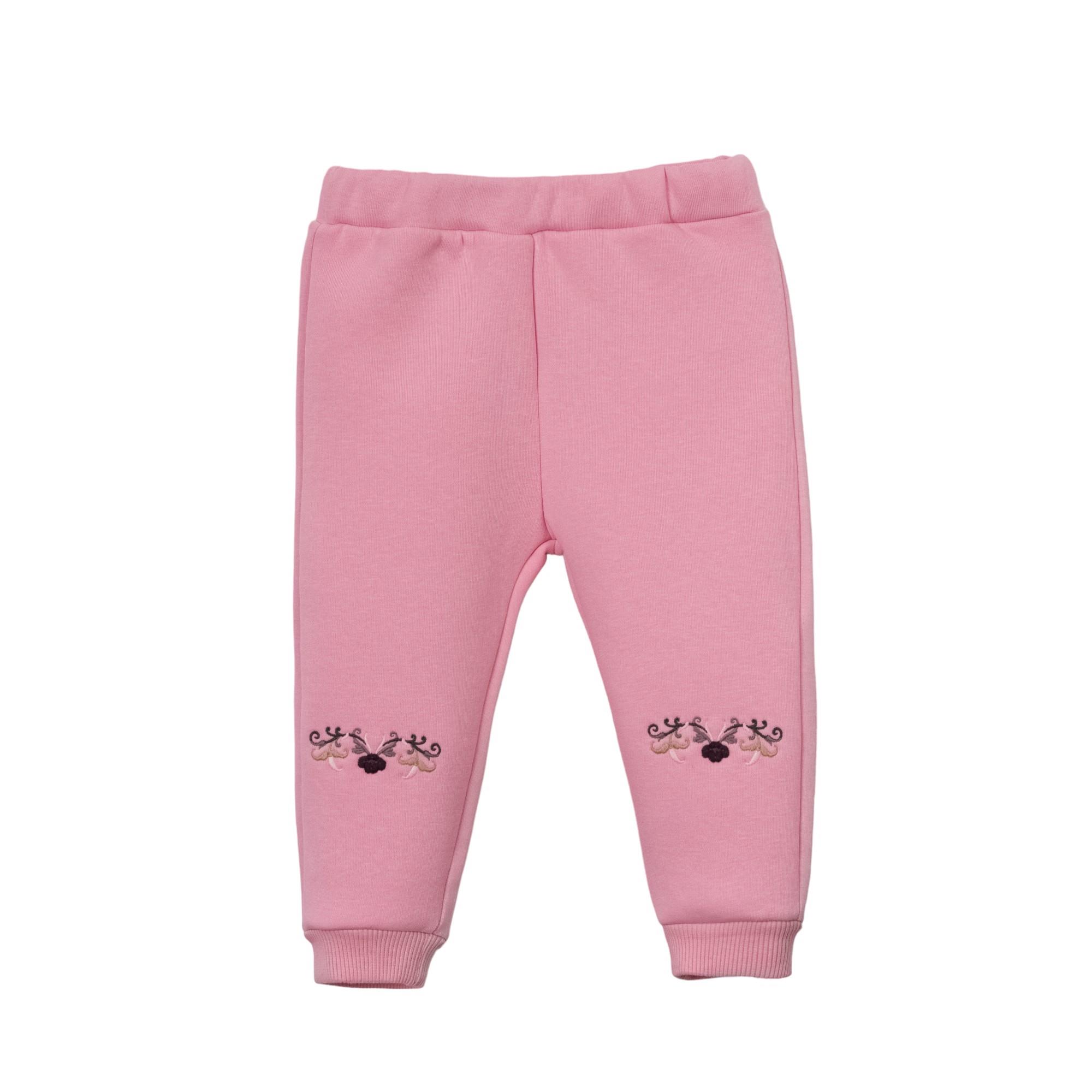 Verona Bebe Yakası İşlemeli Kız Bebek İkili Takım