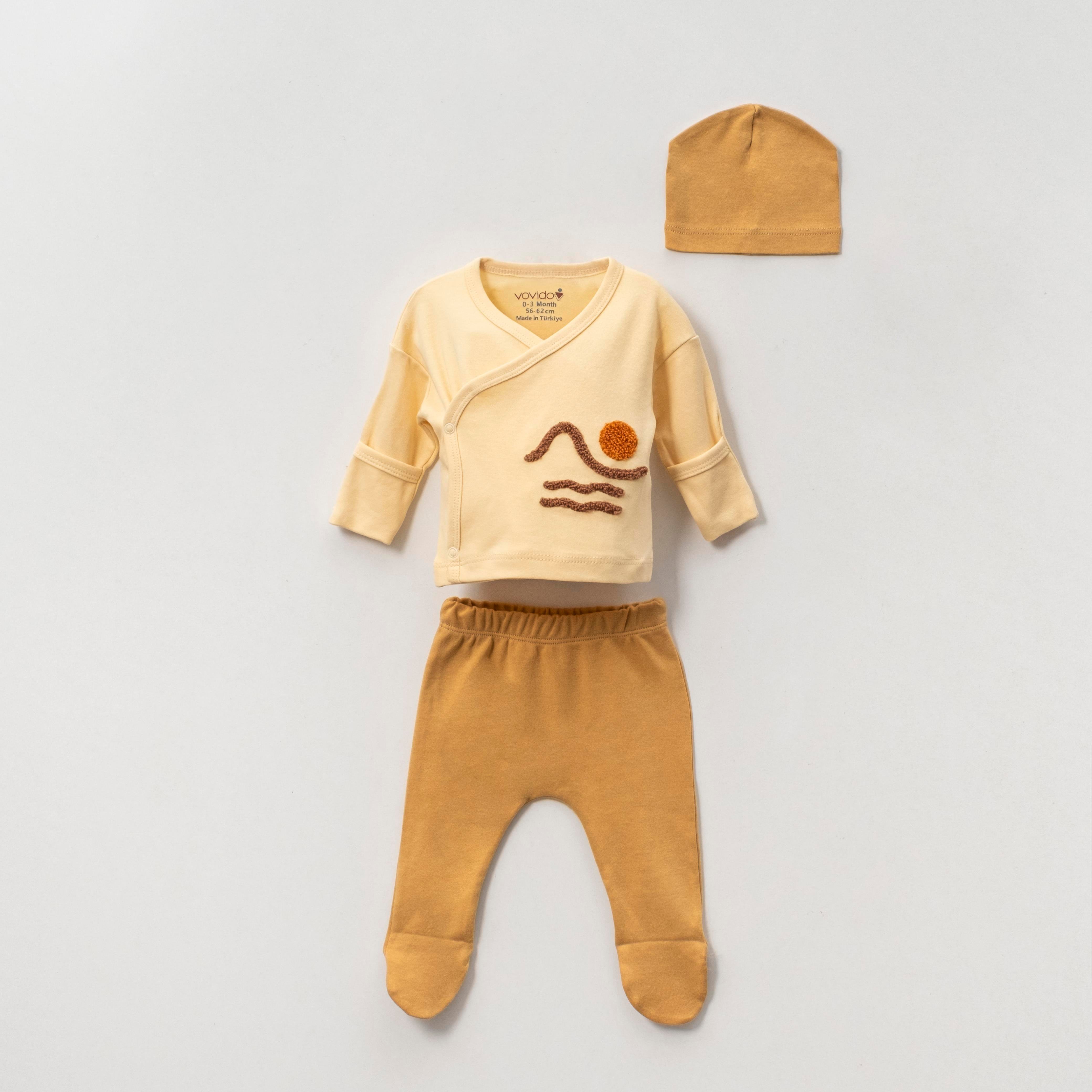 VOVİDO ERKEK BEBEK GÜNEŞ DENİZ SÜZENELİ 5 Lİ SET