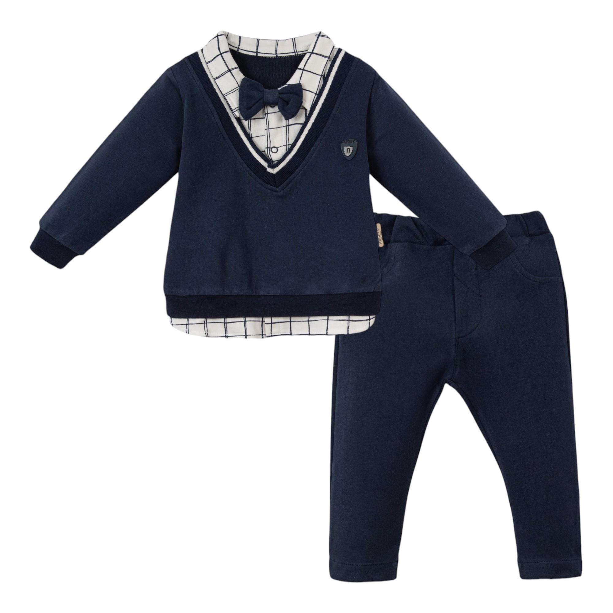 Yalova Süveterli Erkek Bebek İkili Takım
