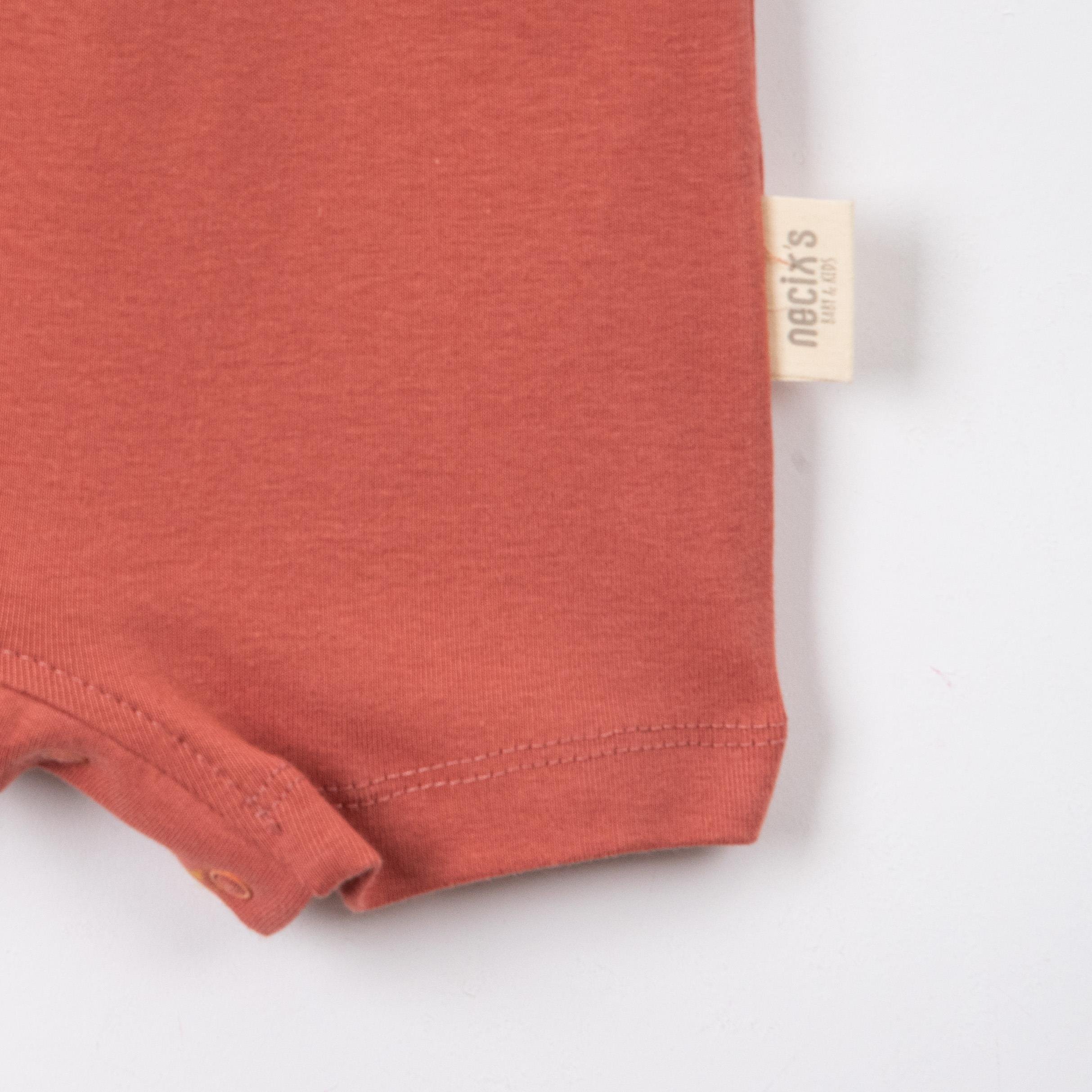 Yengeç Figürlü Erkek Bebek Tulum