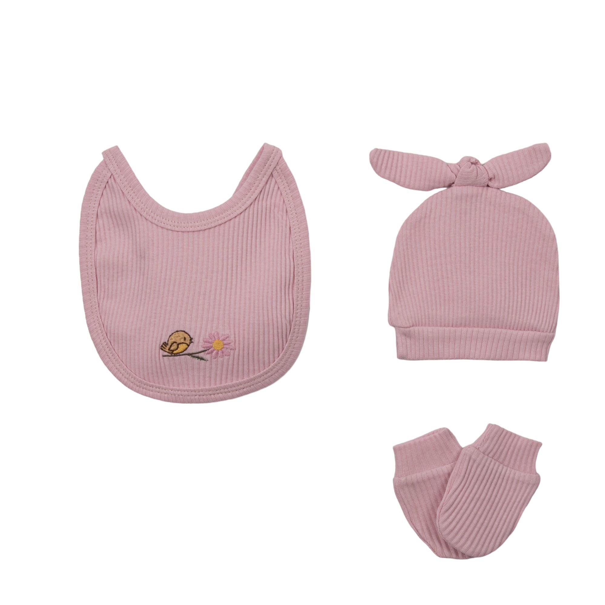 Zagora Soft Kız Bebek Hastane Çıkışı Beşli Set