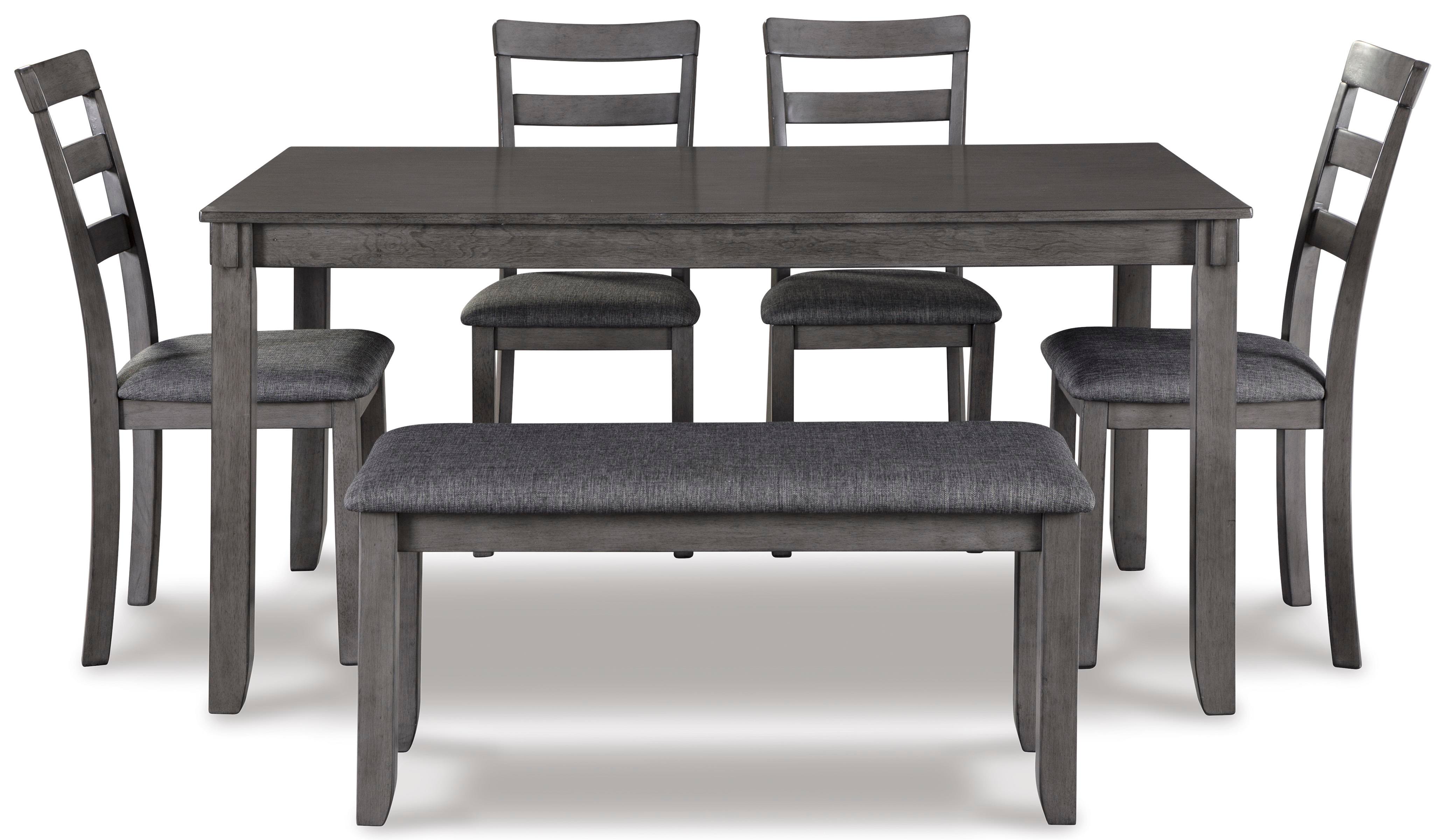 Bridson Yemek Masası ve Sandalyeleri + Bench
