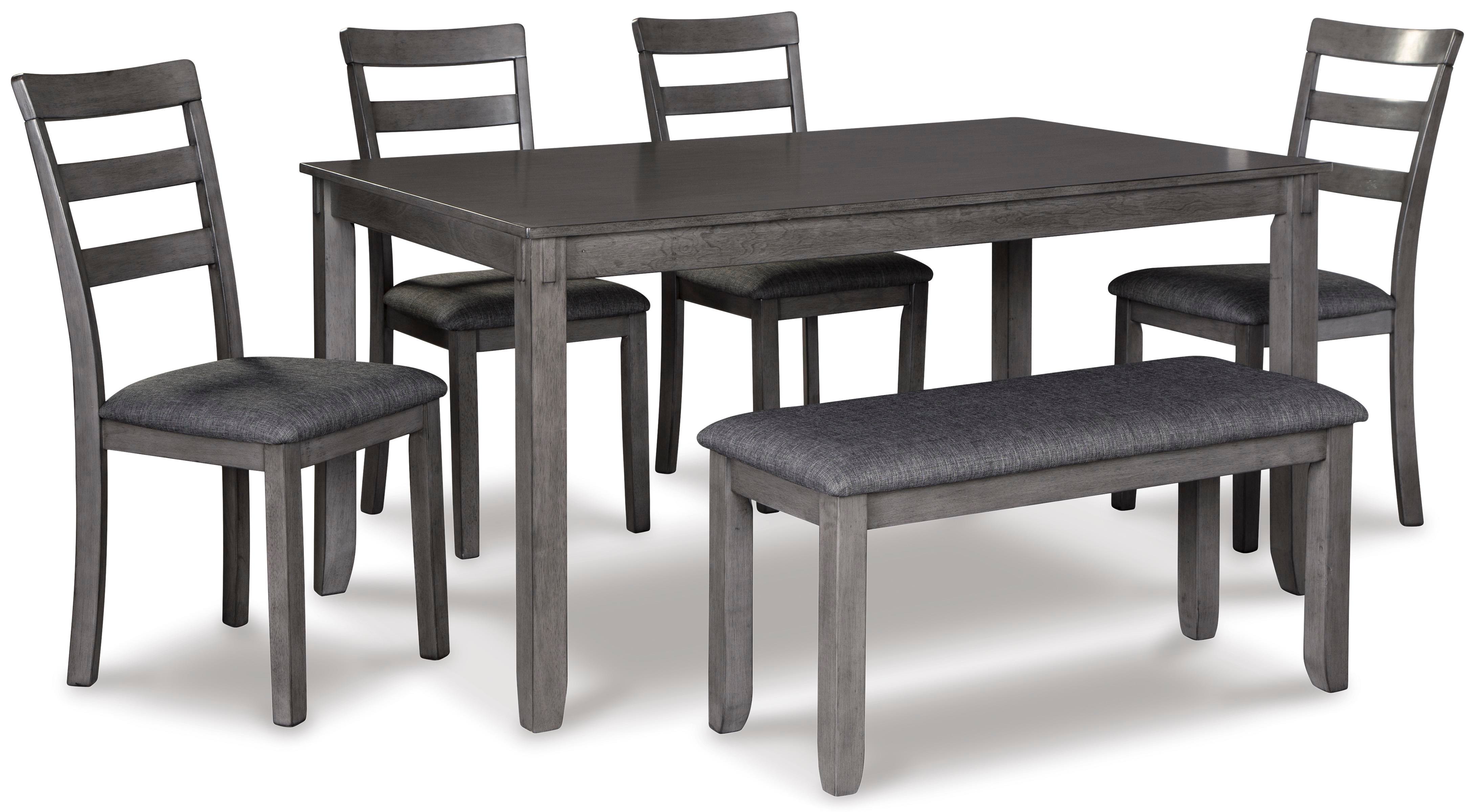 Bridson Yemek Masası ve Sandalyeleri + Bench