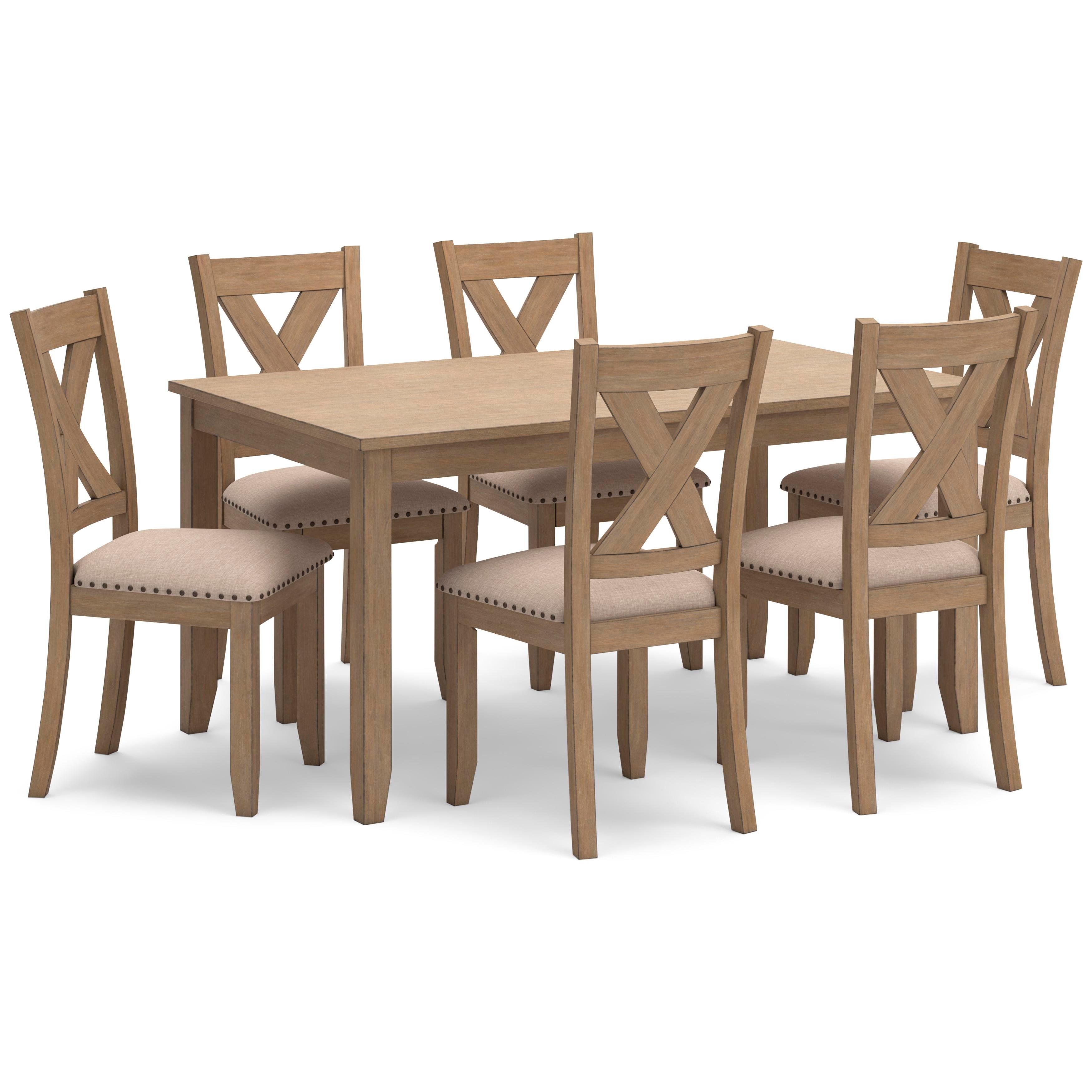 Sanbriar Yemek Masası ve Sandalyeleri (7 li Set)