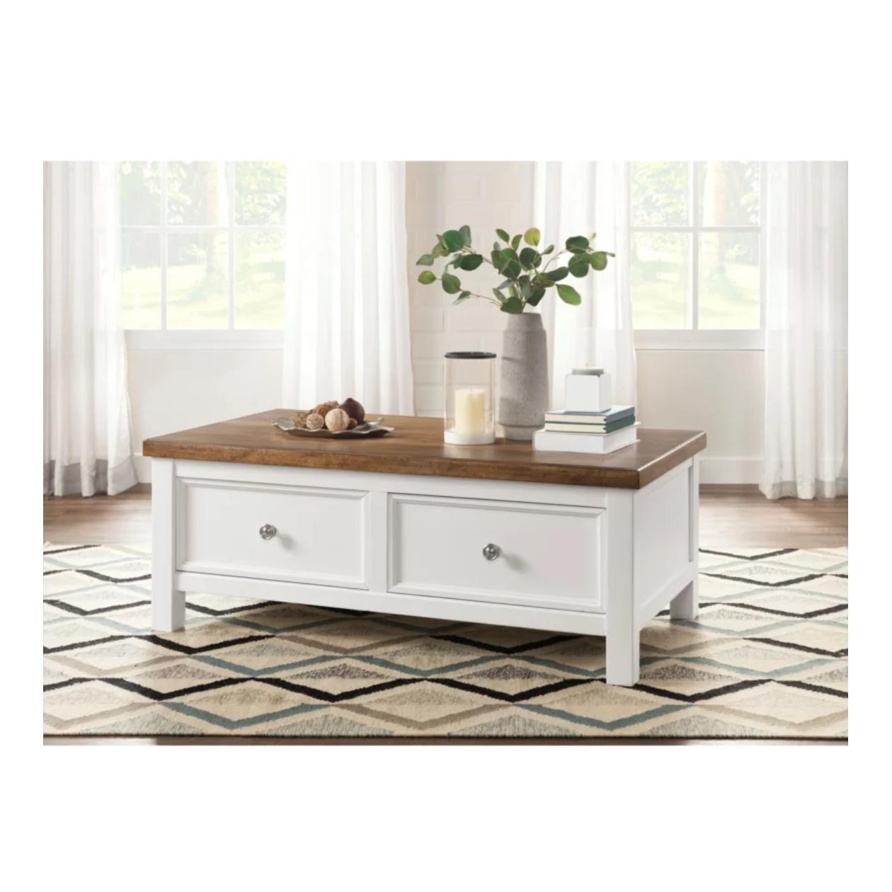 Two-Tone Cocktail Table