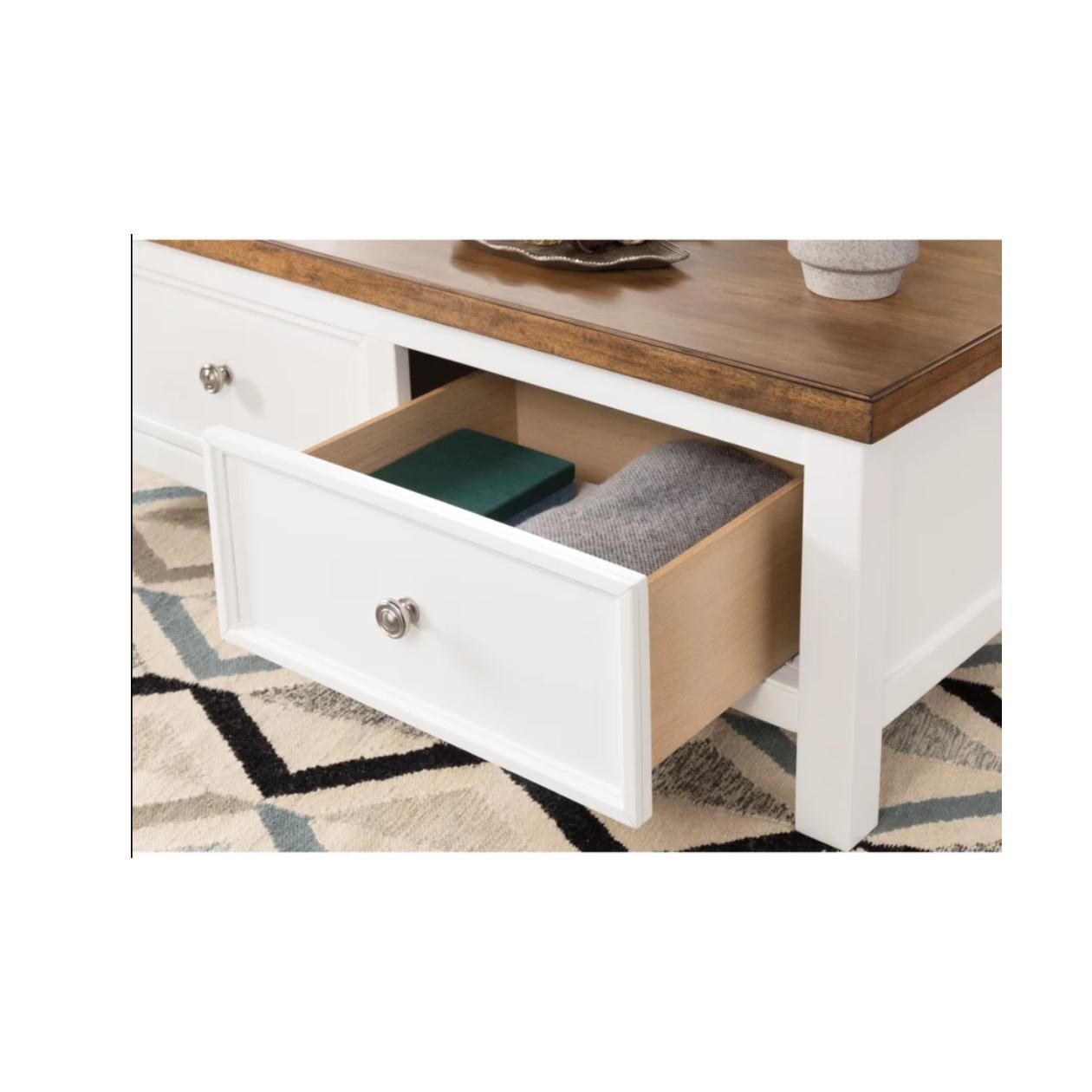 Two-Tone Cocktail Table