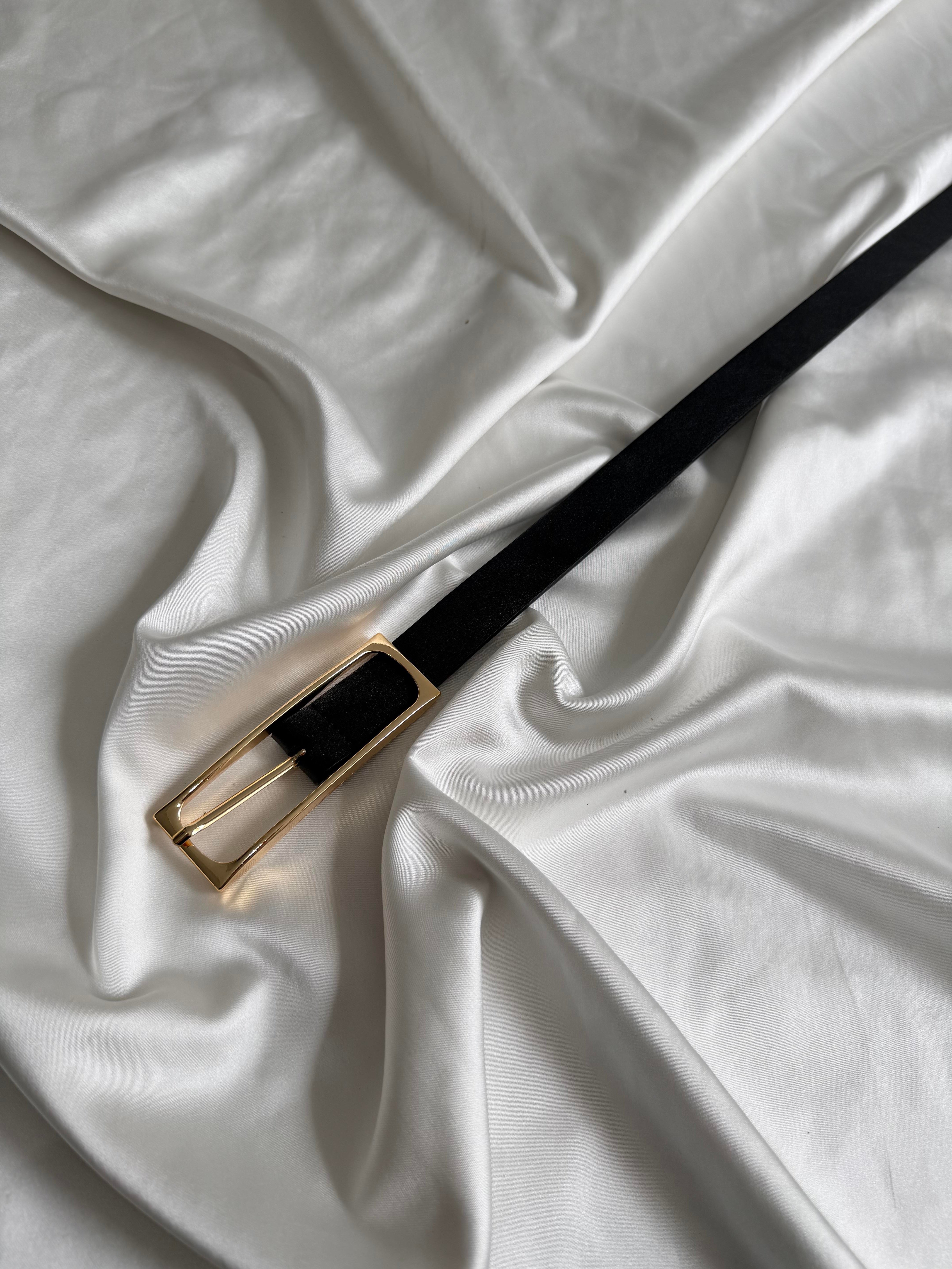 Basic Kadın Pantolon Kemeri,Ceket Kemeri,Elbise Kemeri Siyah