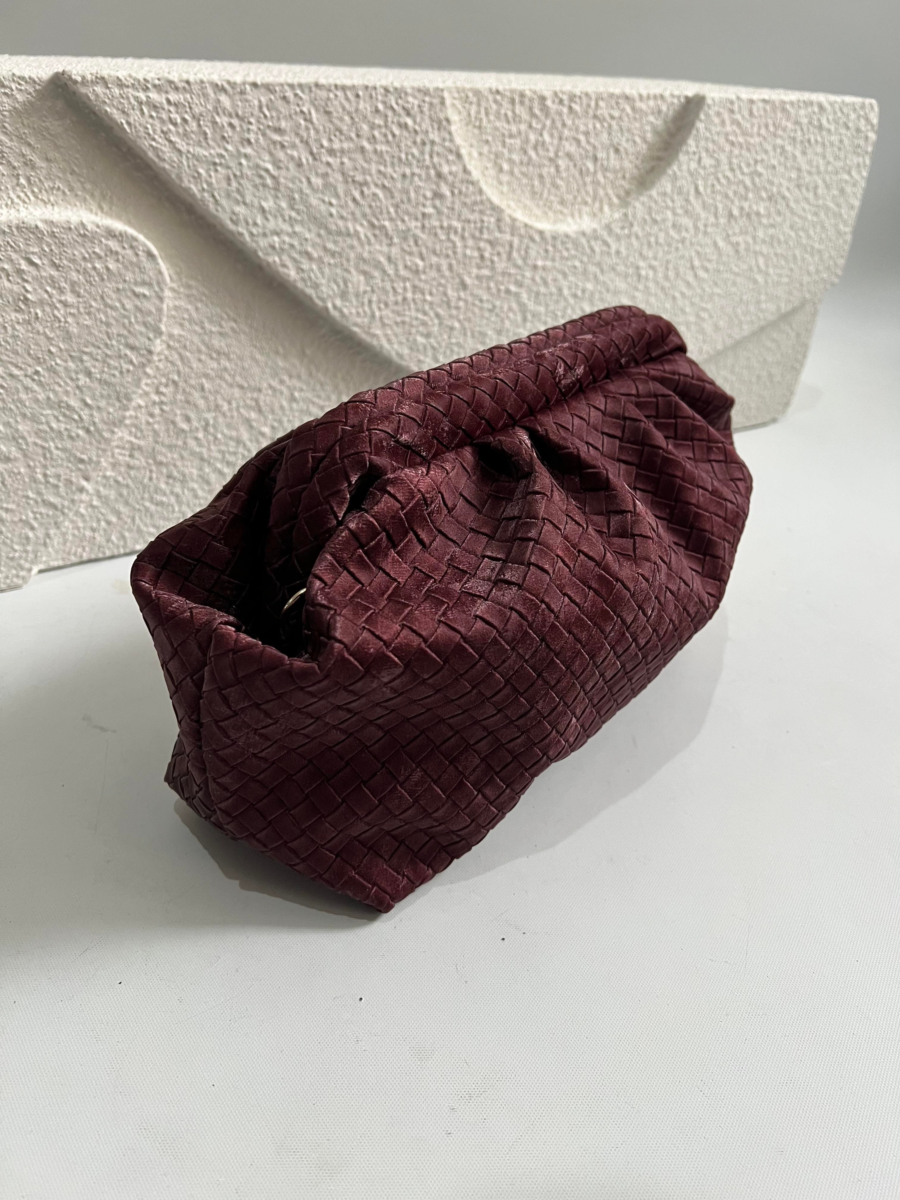 Block Model El Ve Kadın Omuz Çantası Bordo