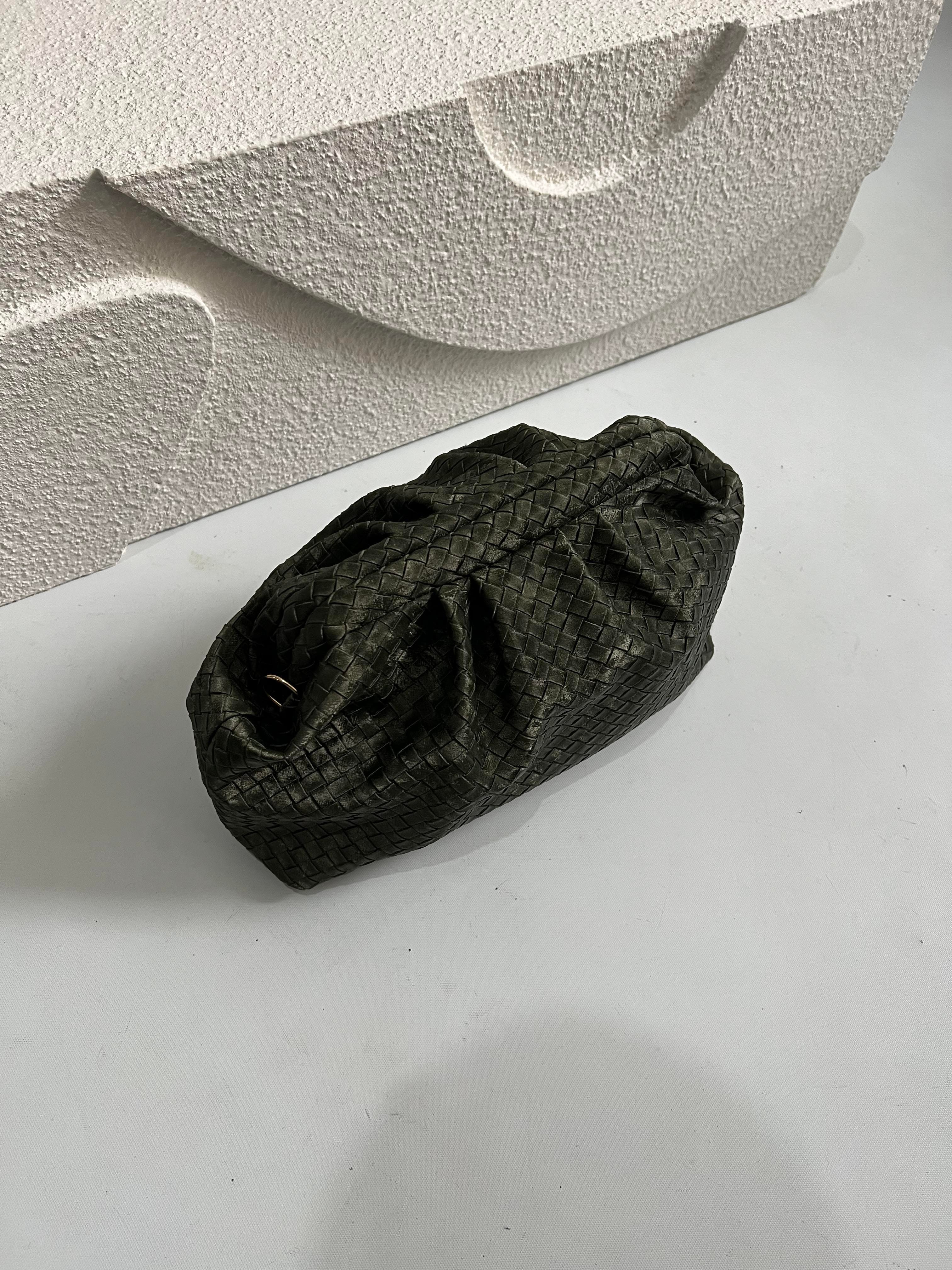 Block Model El Ve Kadın Omuz Çantası Haki