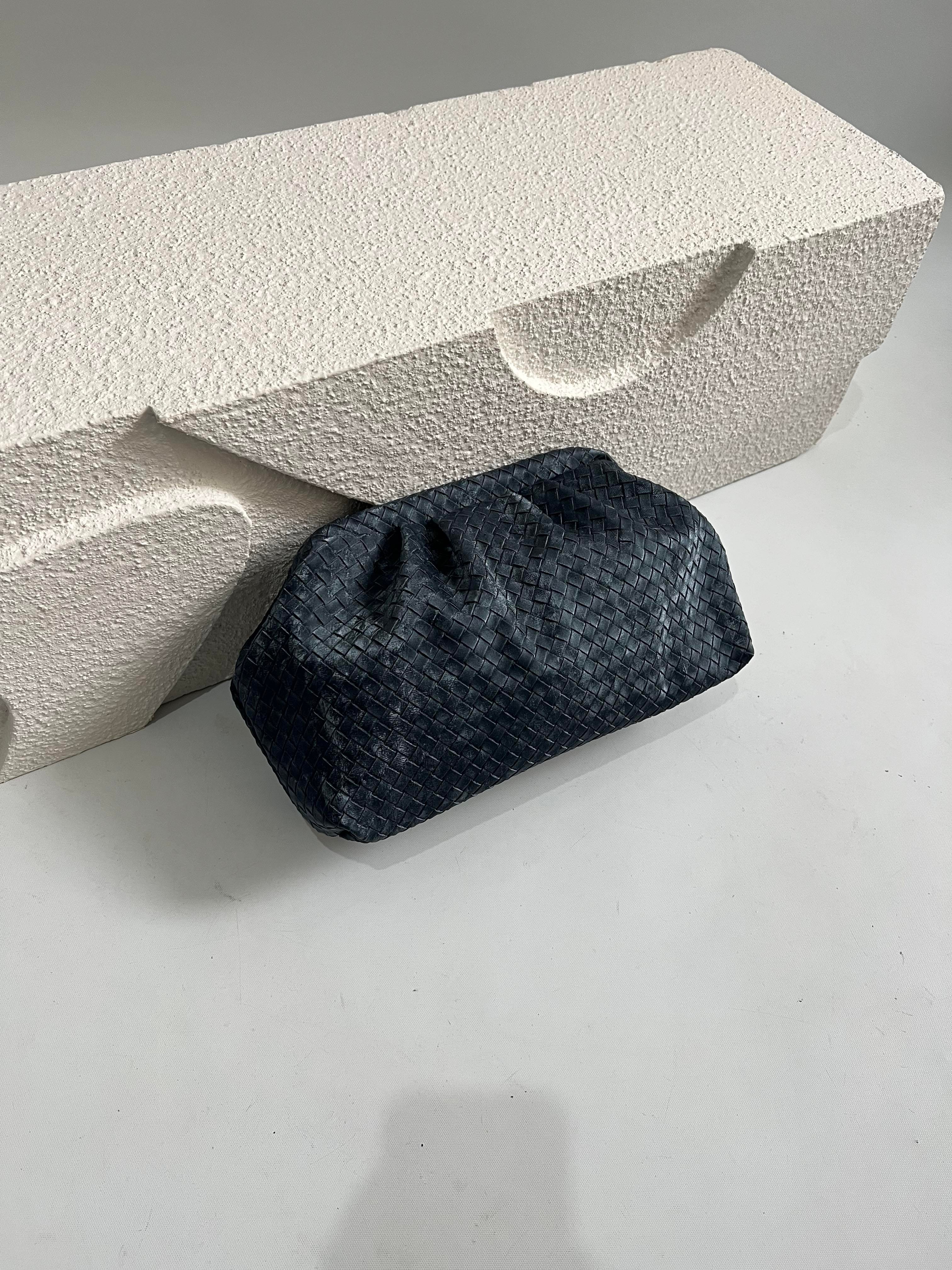 Block Model El Ve Kadın Omuz Çantası Lacivert