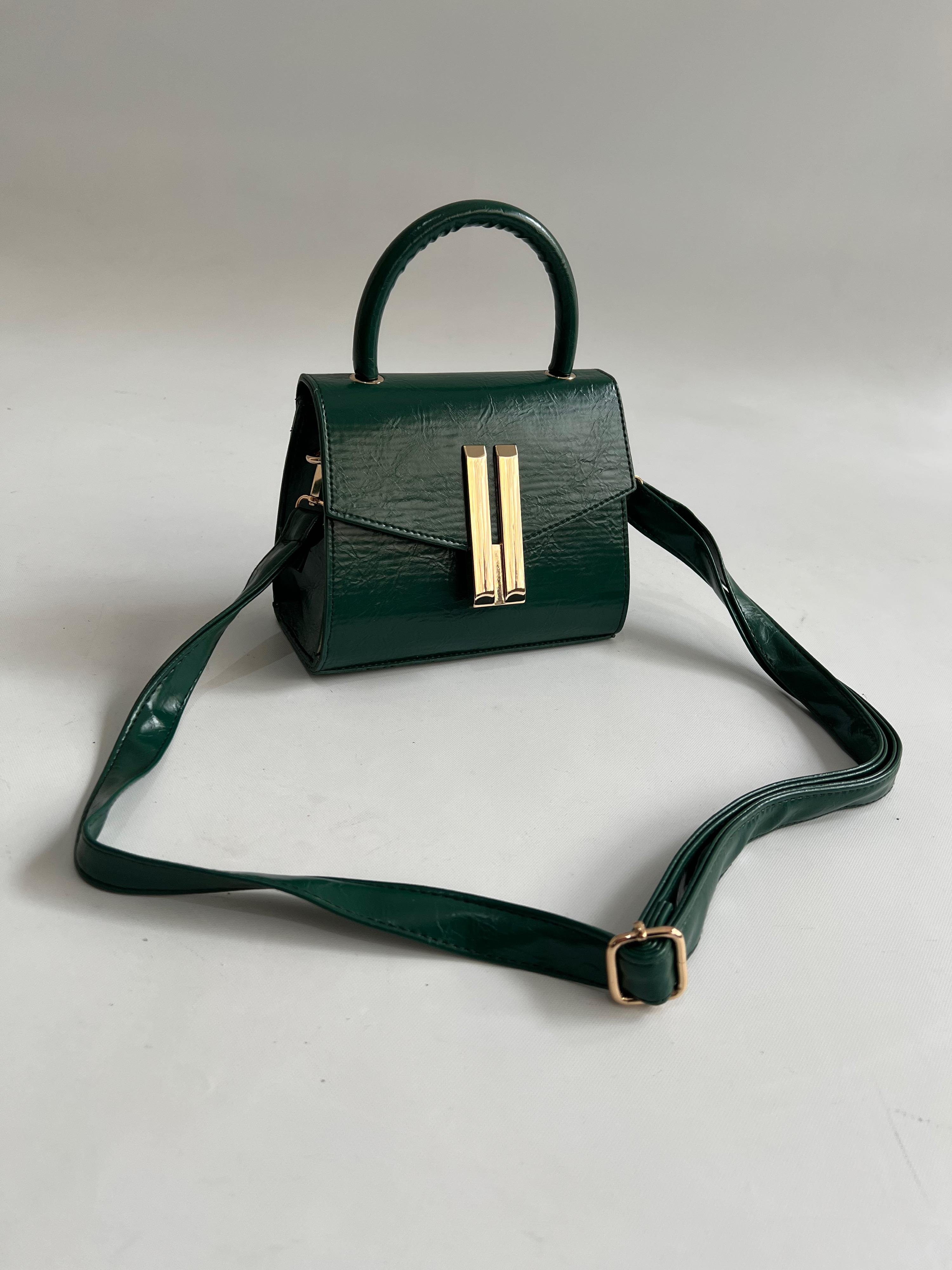 Bunny Model El Ve Kadın Omuz Çantası Yeşil