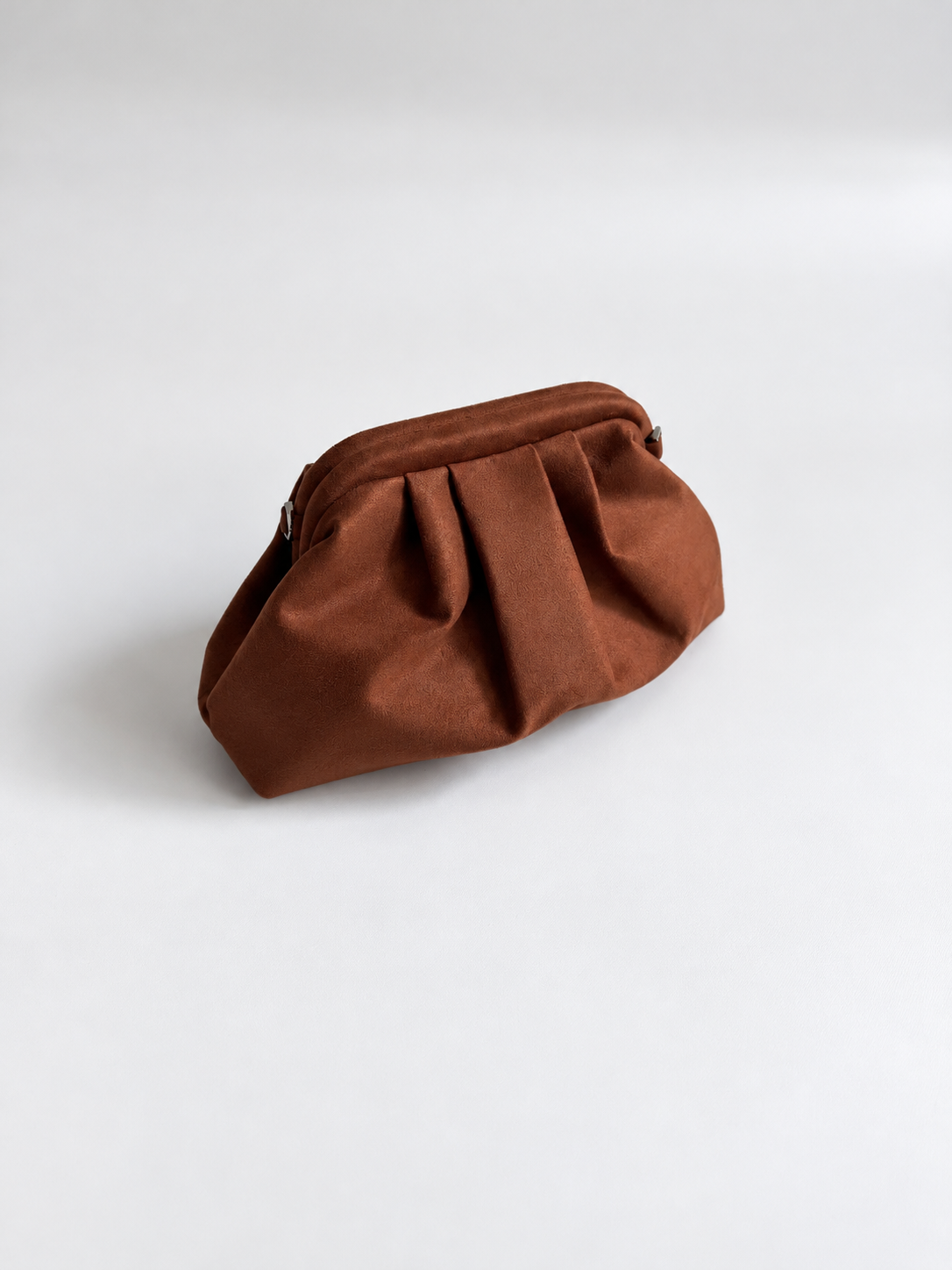 Burslu Model El Ve Kadın Omuz Çantası Burslu Çanta , Süet Çanta Taba