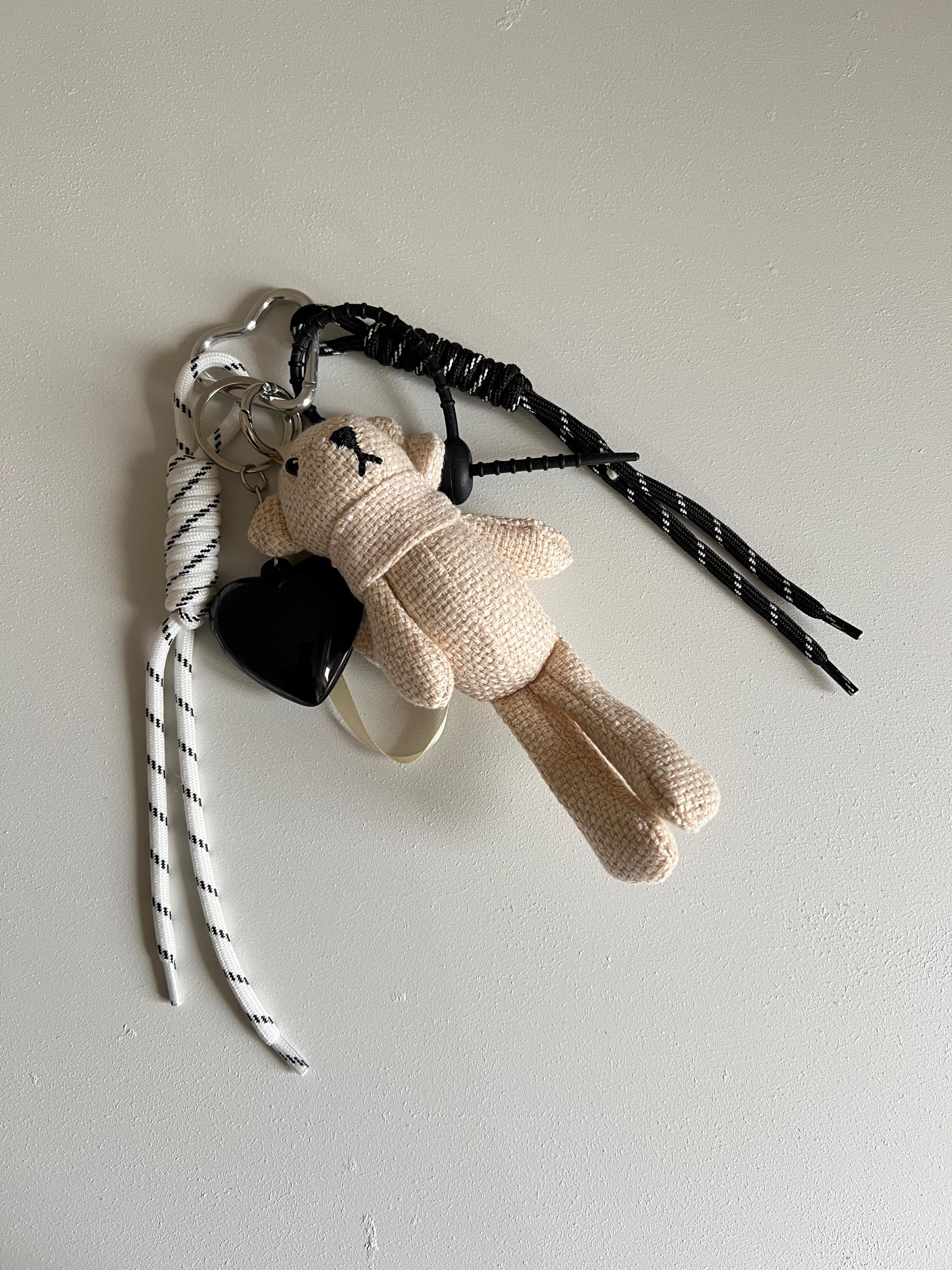 Çanta Aksesuarı Charm Kalp Ve Hayvan Figürlü
