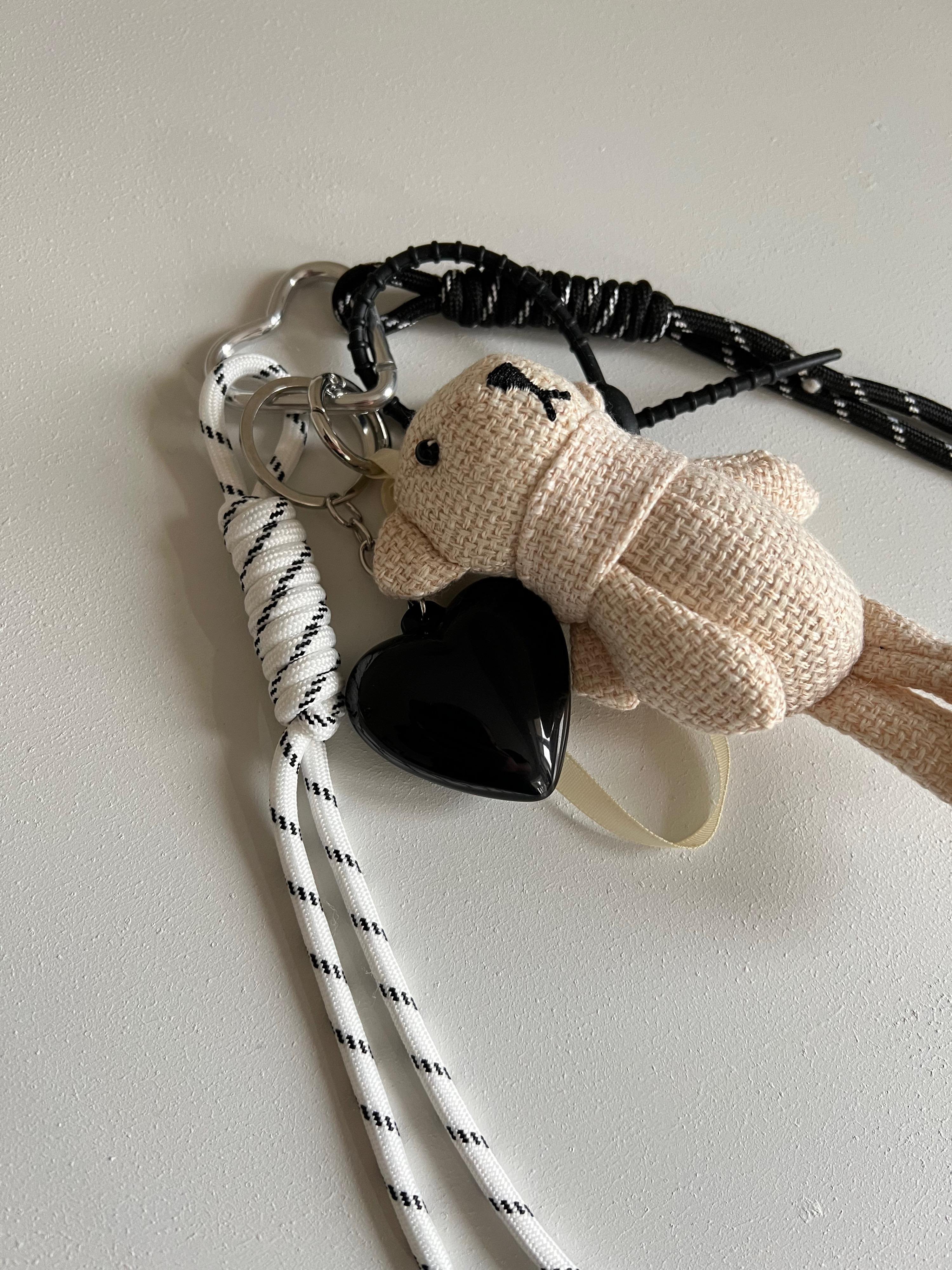 Çanta Aksesuarı Charm Kalp Ve Hayvan Figürlü