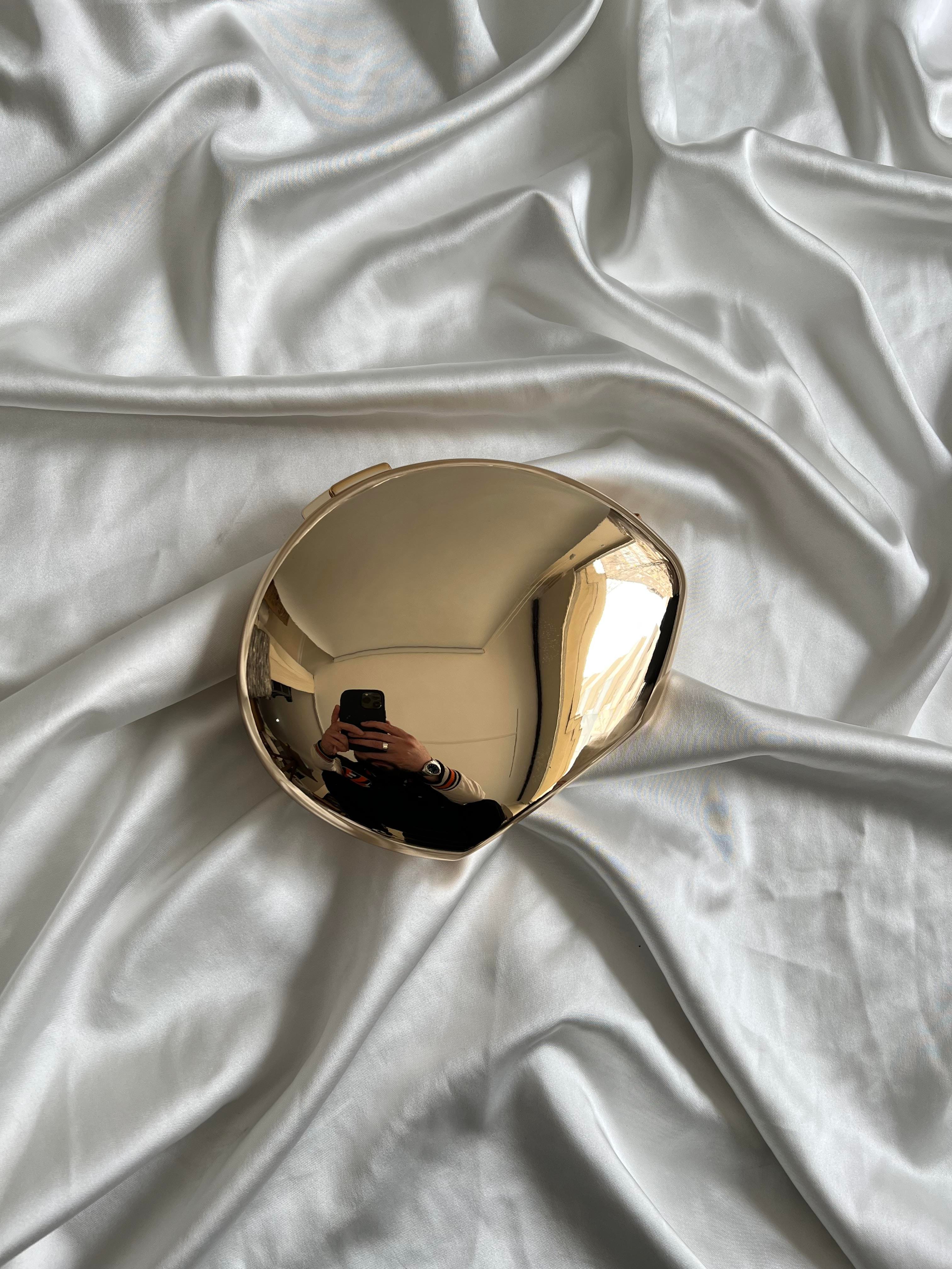 Damla Model Düğün Nişan Abiye Çanta Gold