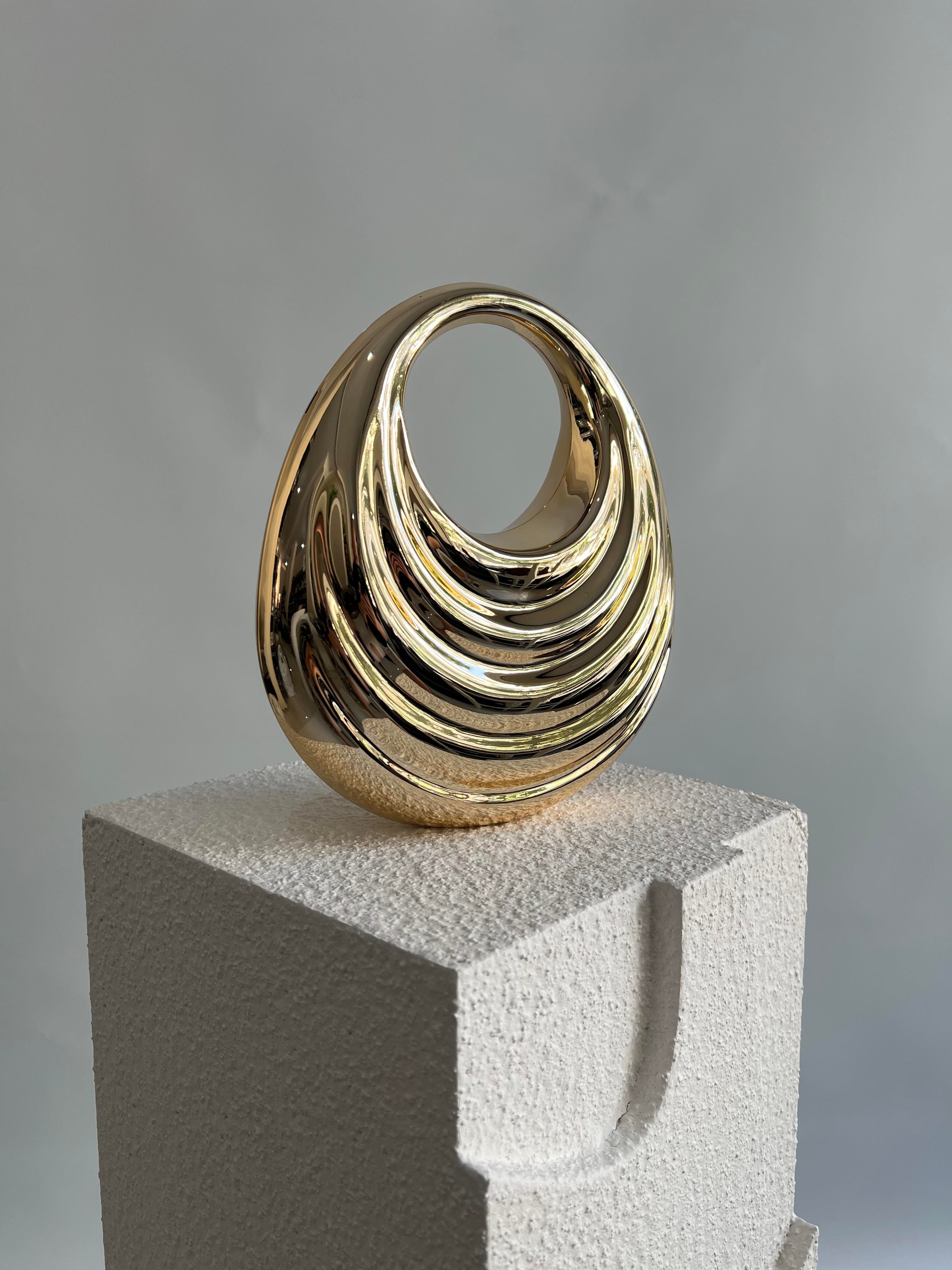 Forza Abiye Model Düğün Nişan Çantası Gold